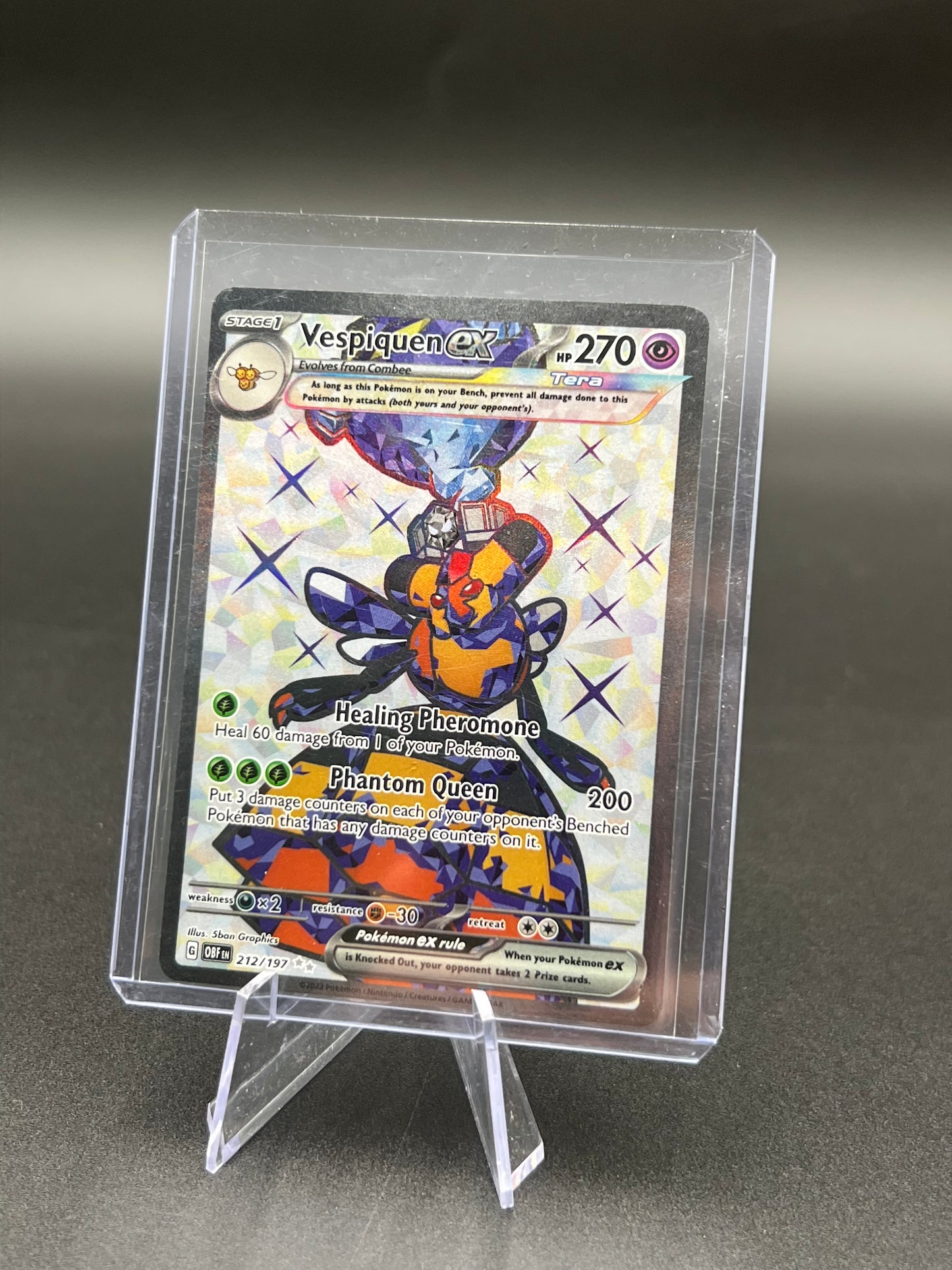 Vespiquen ex - 212/197 - SV03: Obsidian Flames (OBF) Pokémon TCG