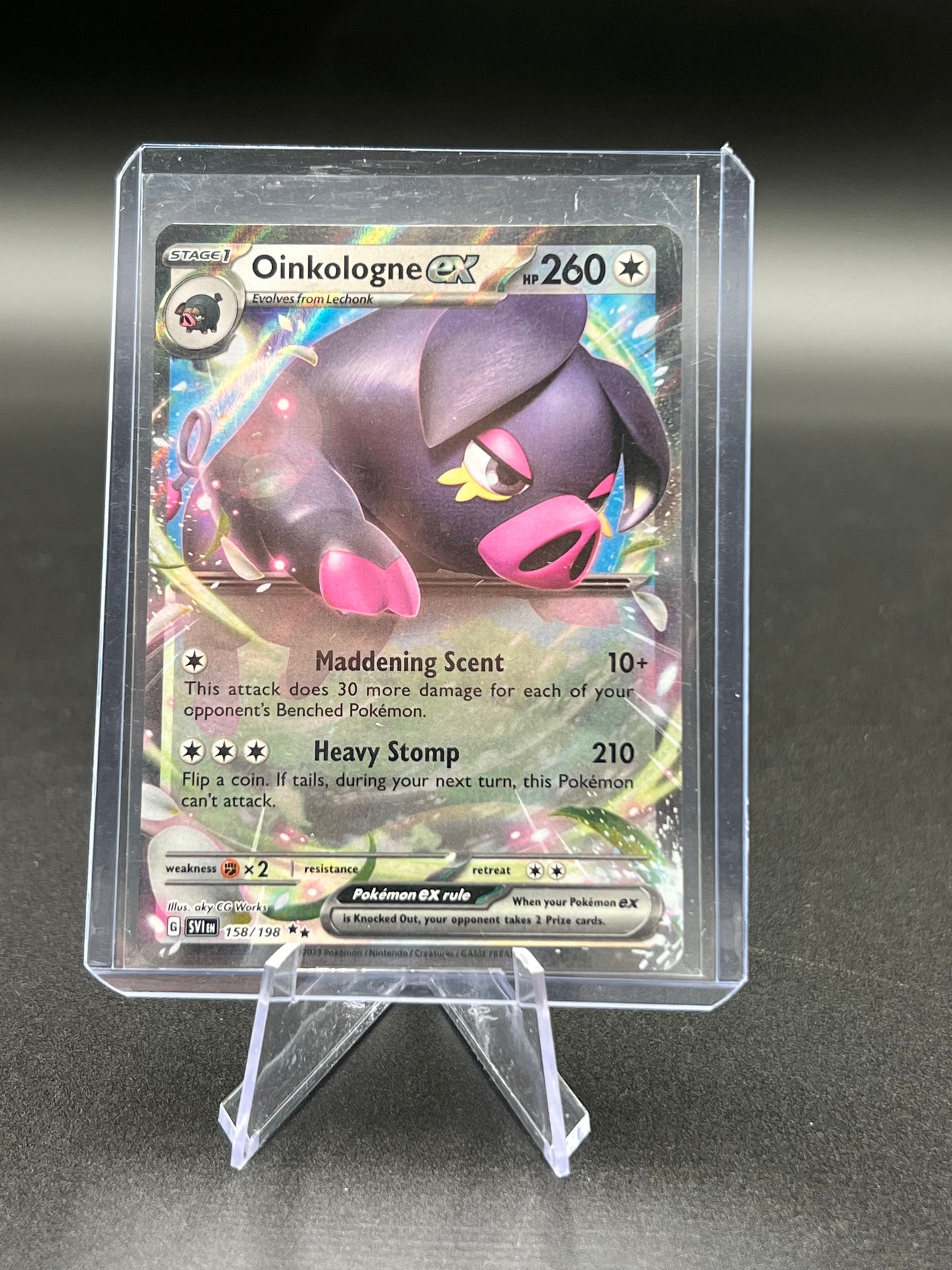 Oinkologne ex - 158/198 - SV01: Scarlet & Violet Base Set (SV1) Pokémon TCG
