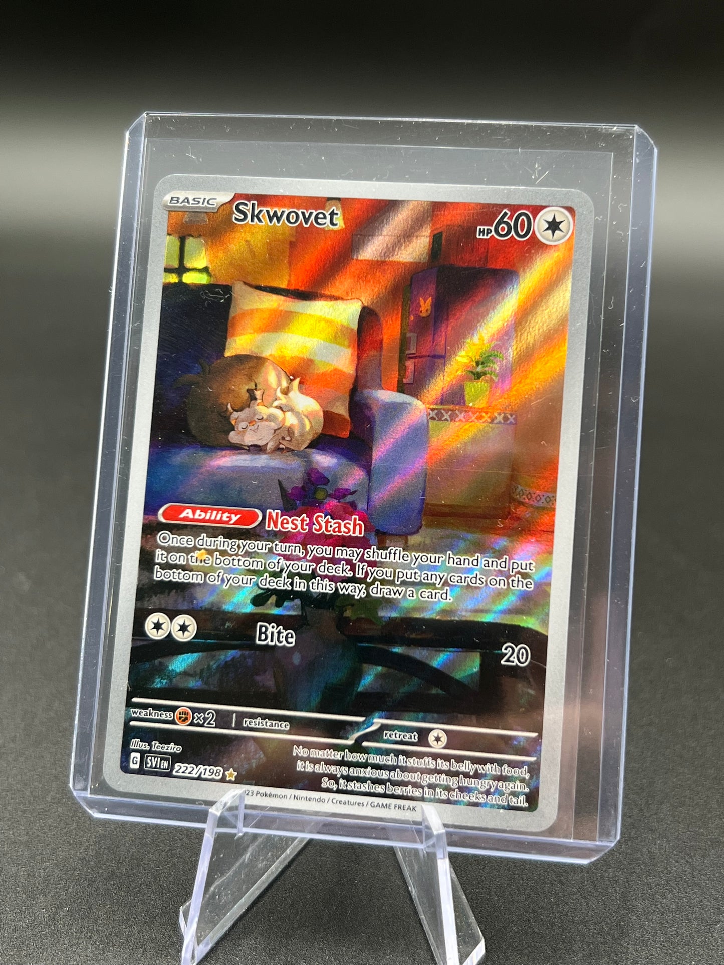 Skwovet - 222/198 - SV01: Scarlet & Violet Base Set (SV1) Pokémon TCG