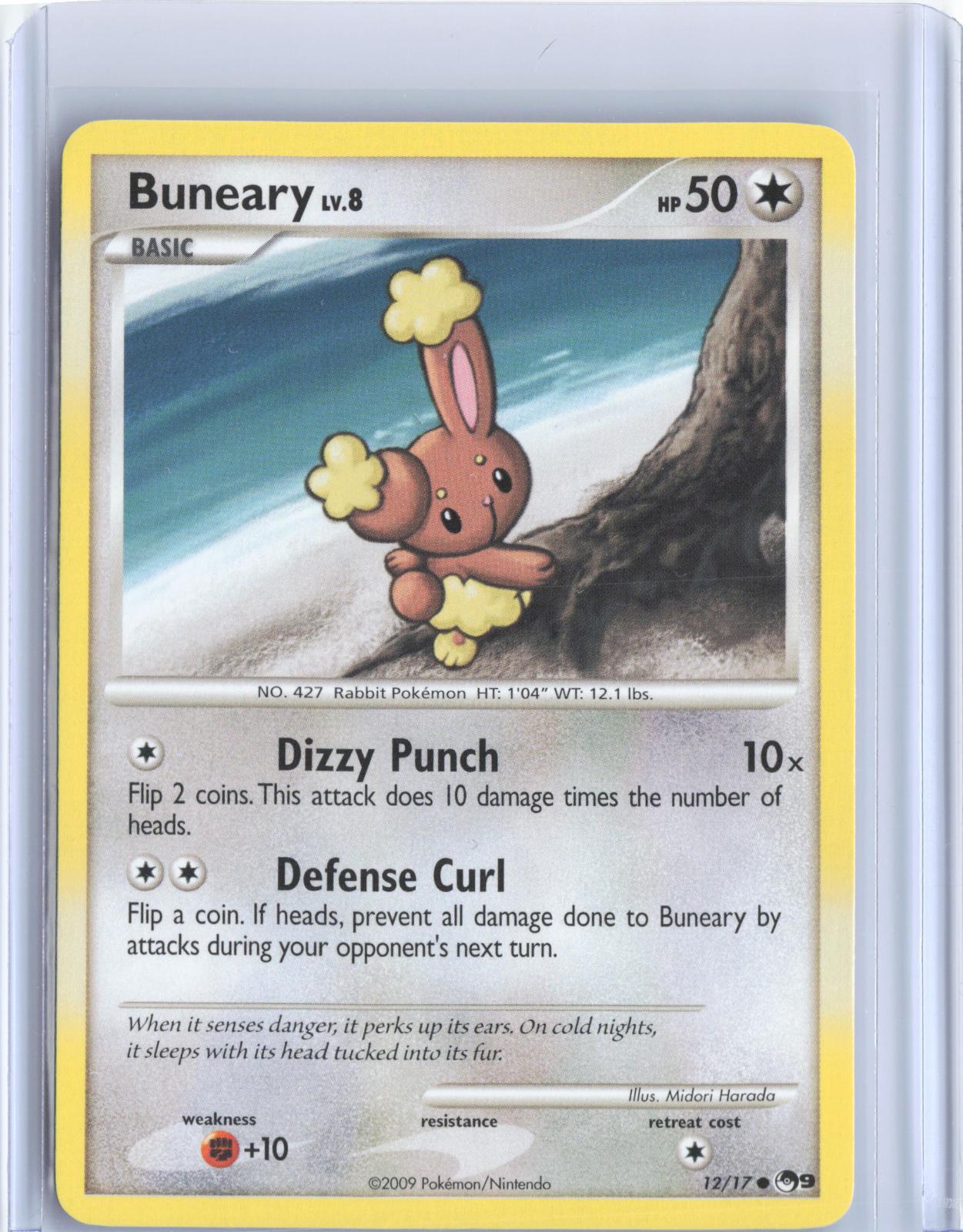 Buneary 12/17 Common POP Series 9 Pokemon