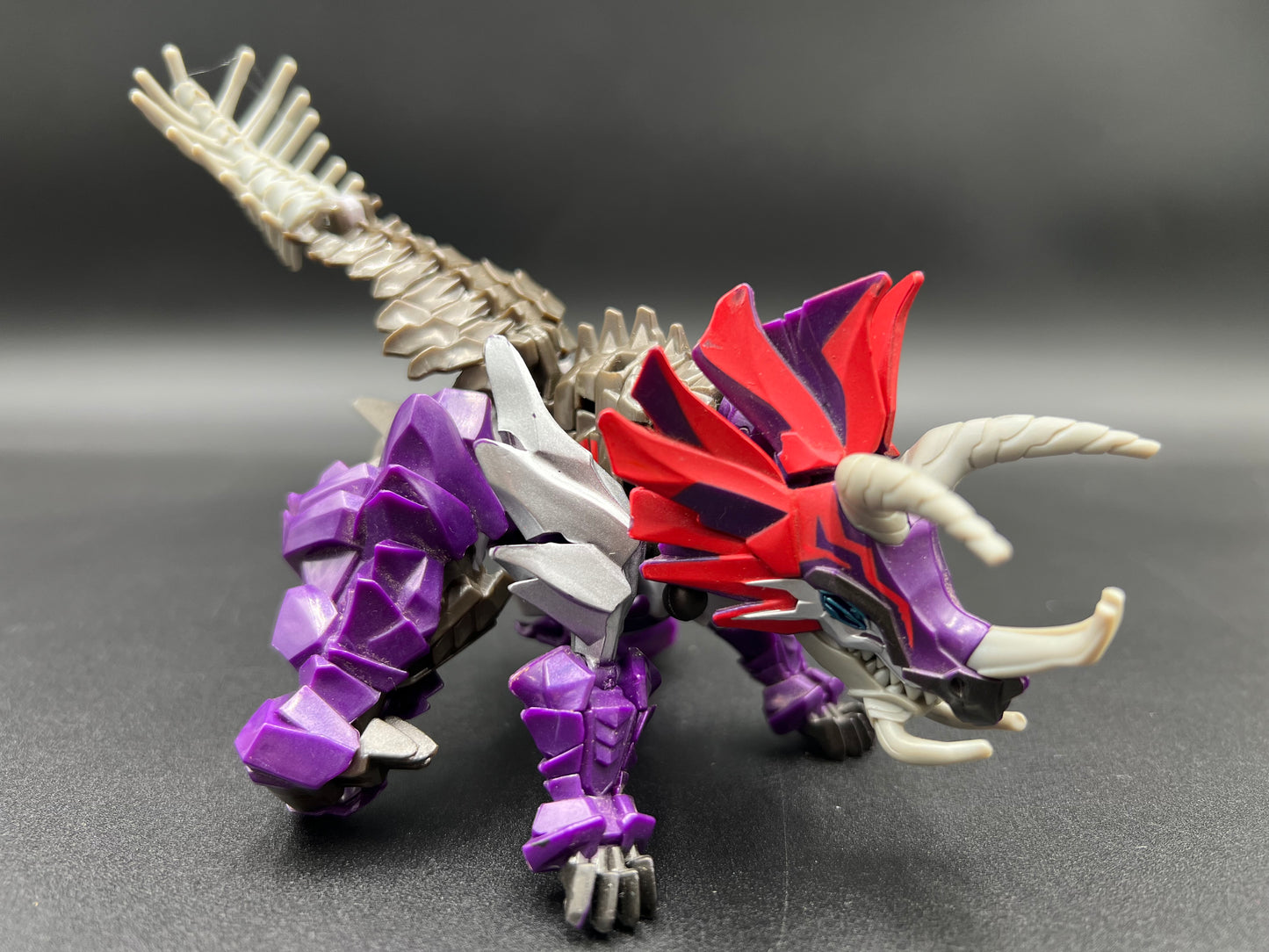 Transformers Lost Age of Extinction Slag Takara AOE Movie Triceratops incomplete used
