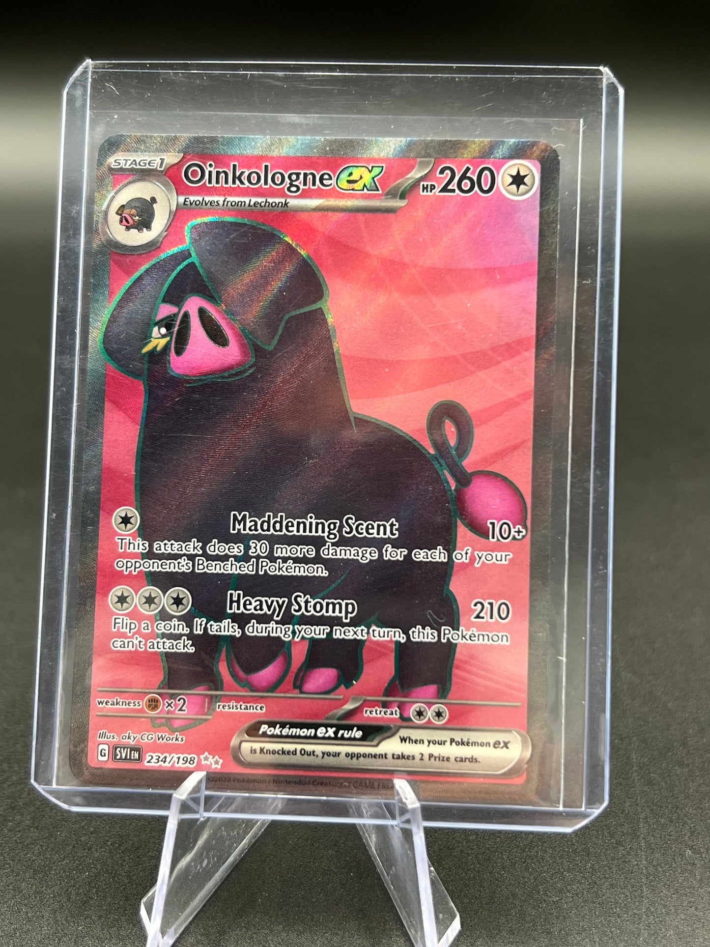 Oinkologne ex - 234/198 - SV01: Scarlet & Violet Base Set (SV1) Pokémon TCG