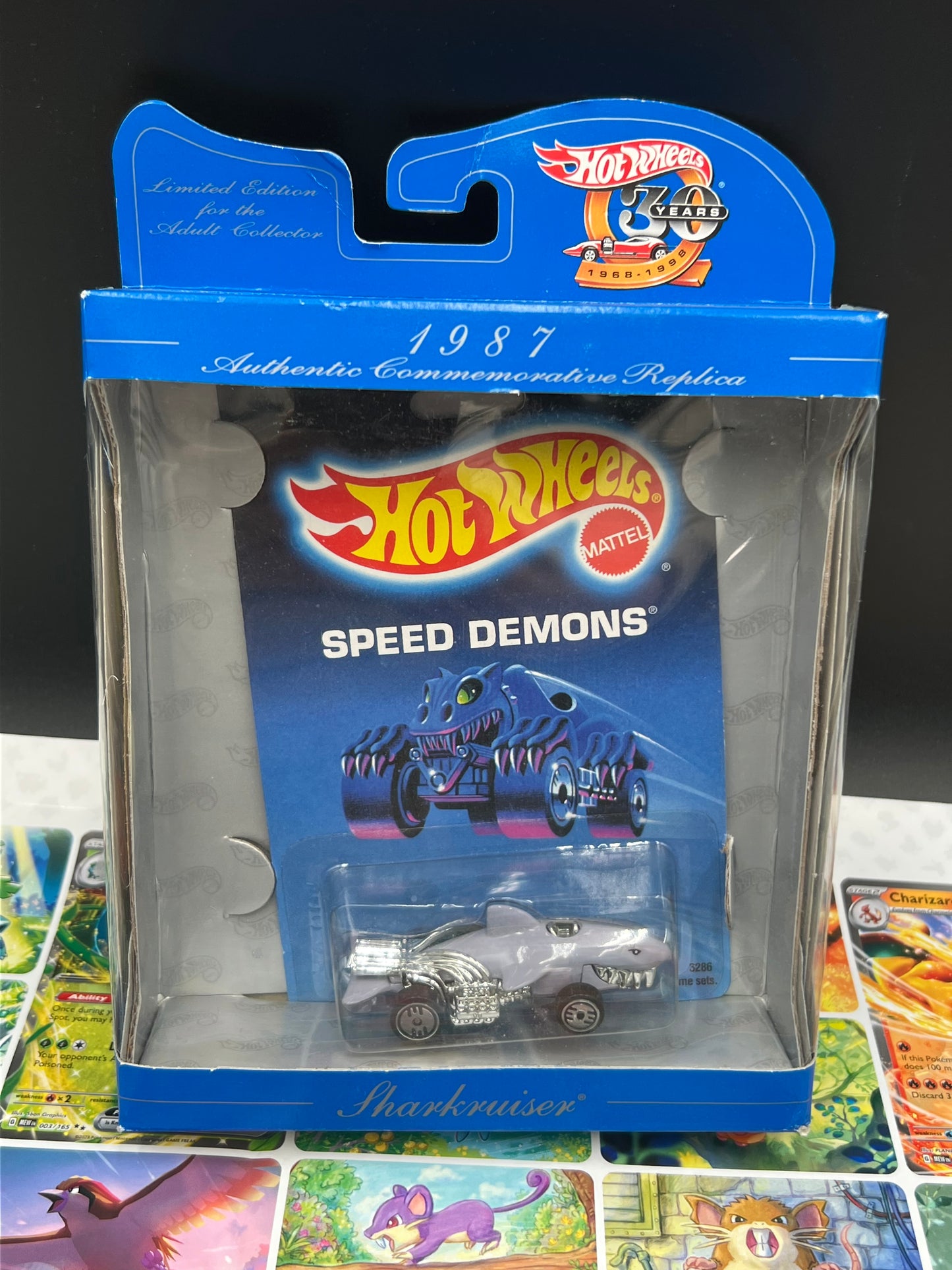 1987 Sharkruiser Hot Wheels 30th Anniversary Commemorative Replica Mattel