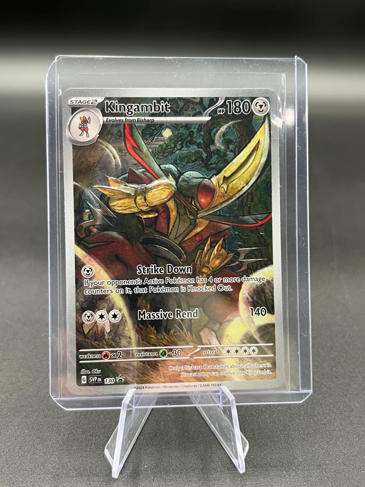Kingambit - 130 - SV: Scarlet & Violet Promo Cards (SVP) Pokémon TCG