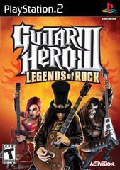 Guitar Hero III Legends of Rock Playstation 2 PS2 Videogame Used