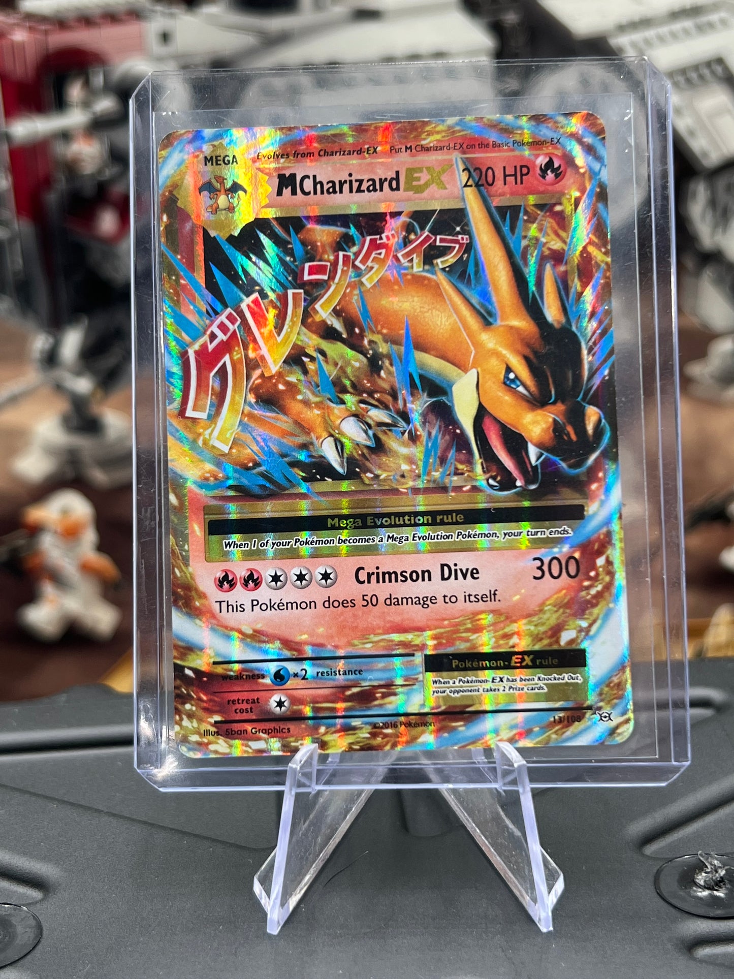 M Charizard EX 13/108 - XY - Evolutions (EVO) Pokémon TCG