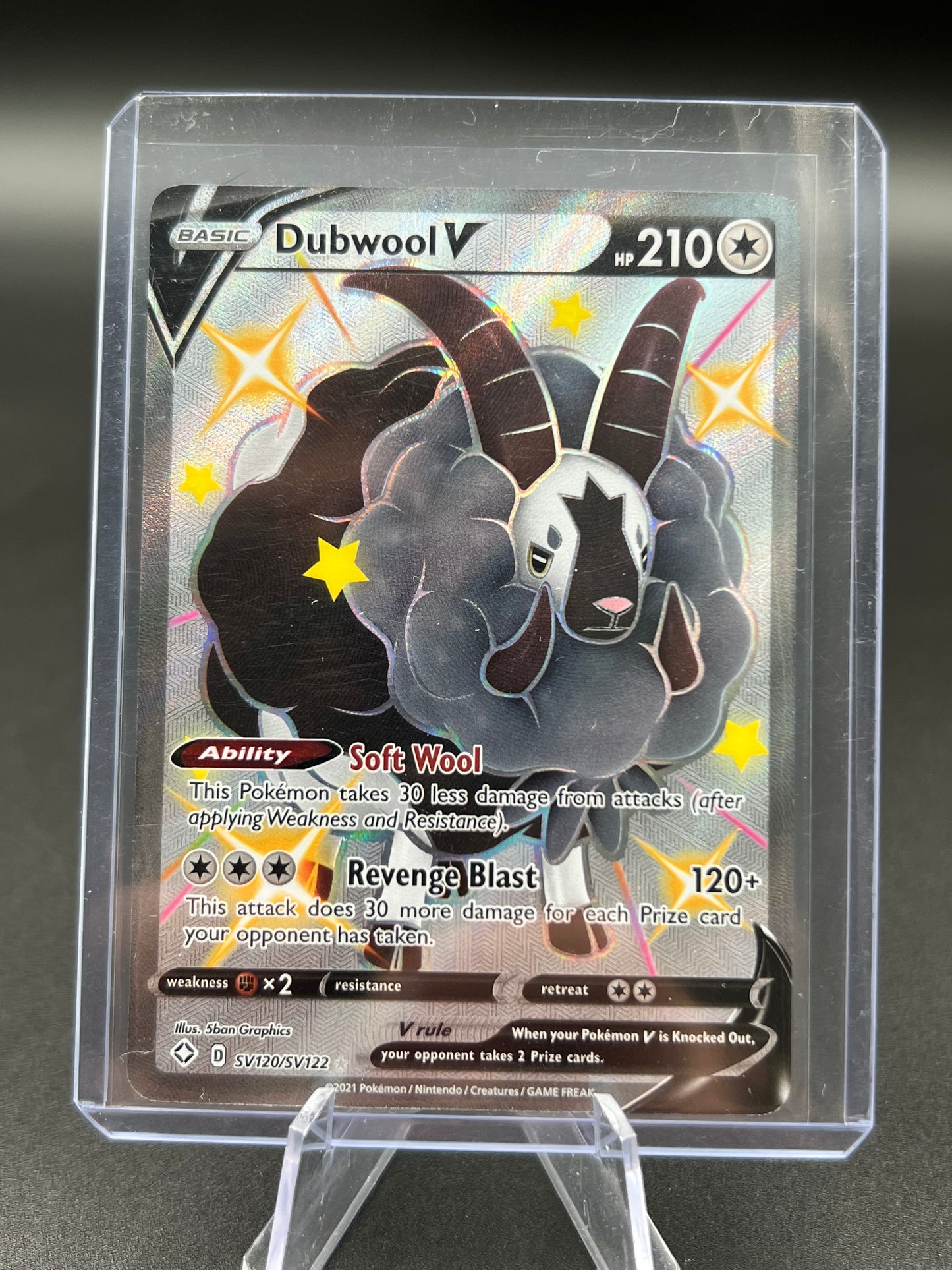 Dubwool V sv120/sv122 - Shining Fates: Shiny Vault (SHFSV) Pokémon TCG