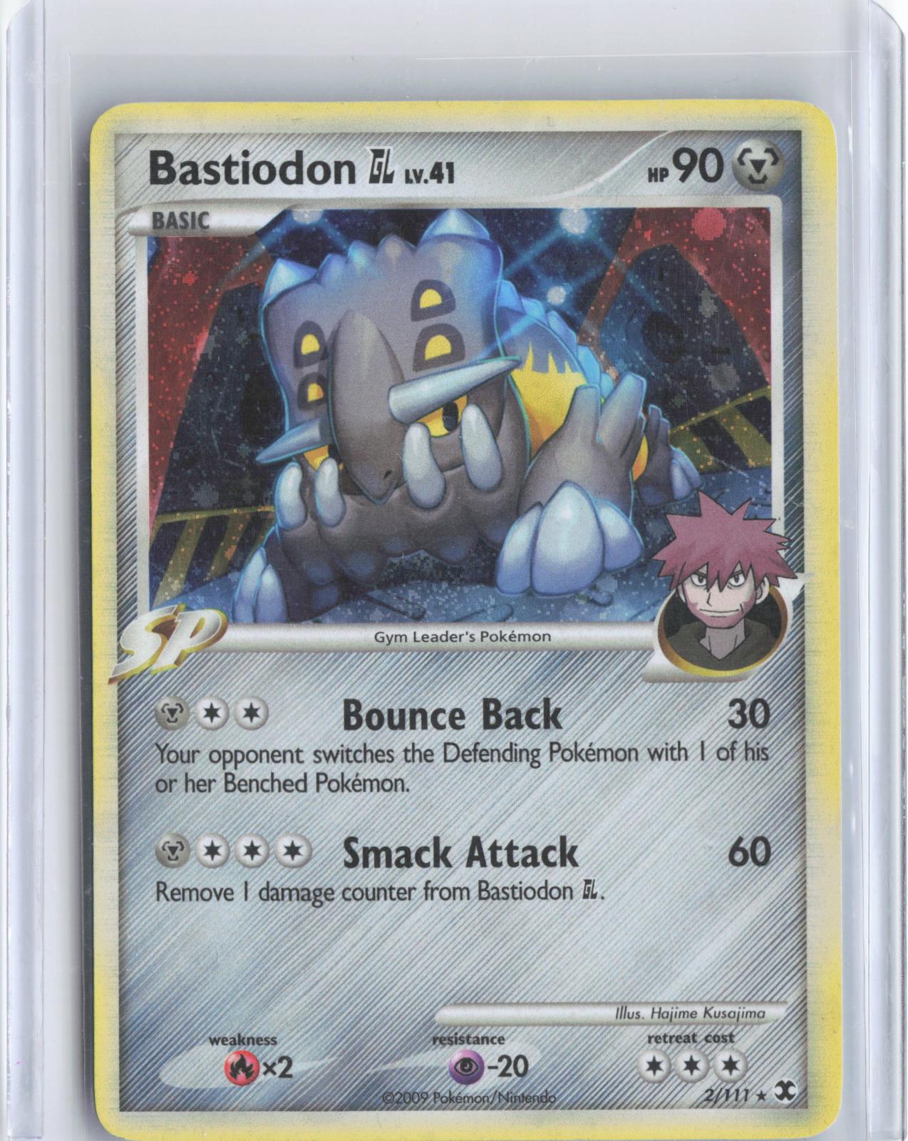 Bastiodon GL 2/111 Holo Rare Rising Rivals Pokemon TCG Card