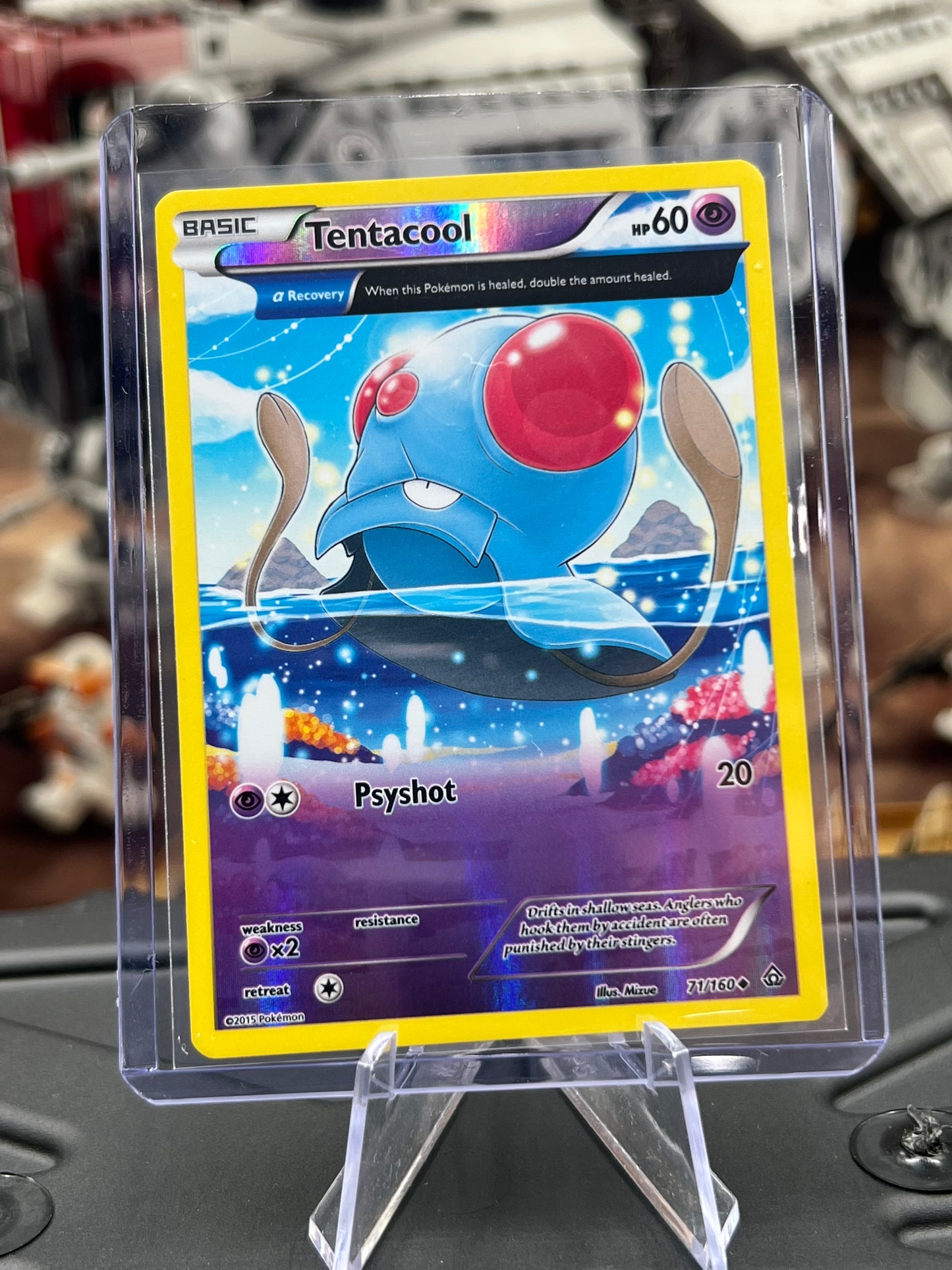 Tentacool 71/160 (Alpha) - XY - Primal Clash (PRC) Pokémon TCG 2015