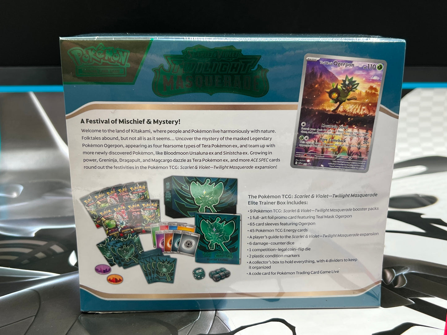 Twilight Masquerade Elite Trainer Box - SV06: Twilight Masquerade (TWM) Pokémon TCG ETB