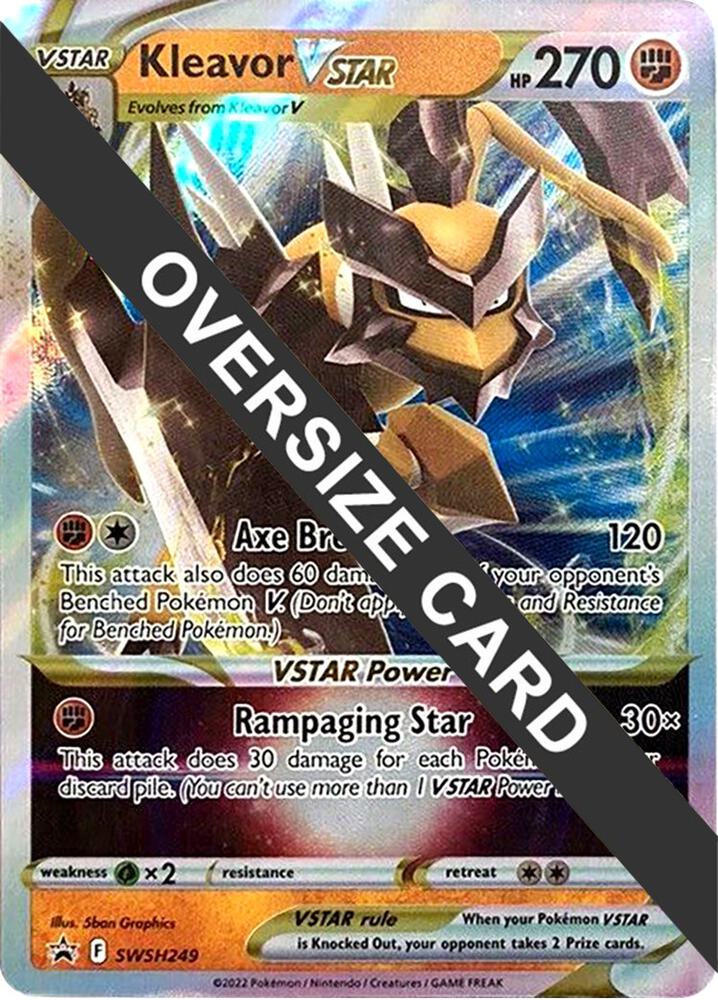 Kleavor VSTAR - SWSH249 - Jumbo Cards (PR) Pokemon TCG Promo