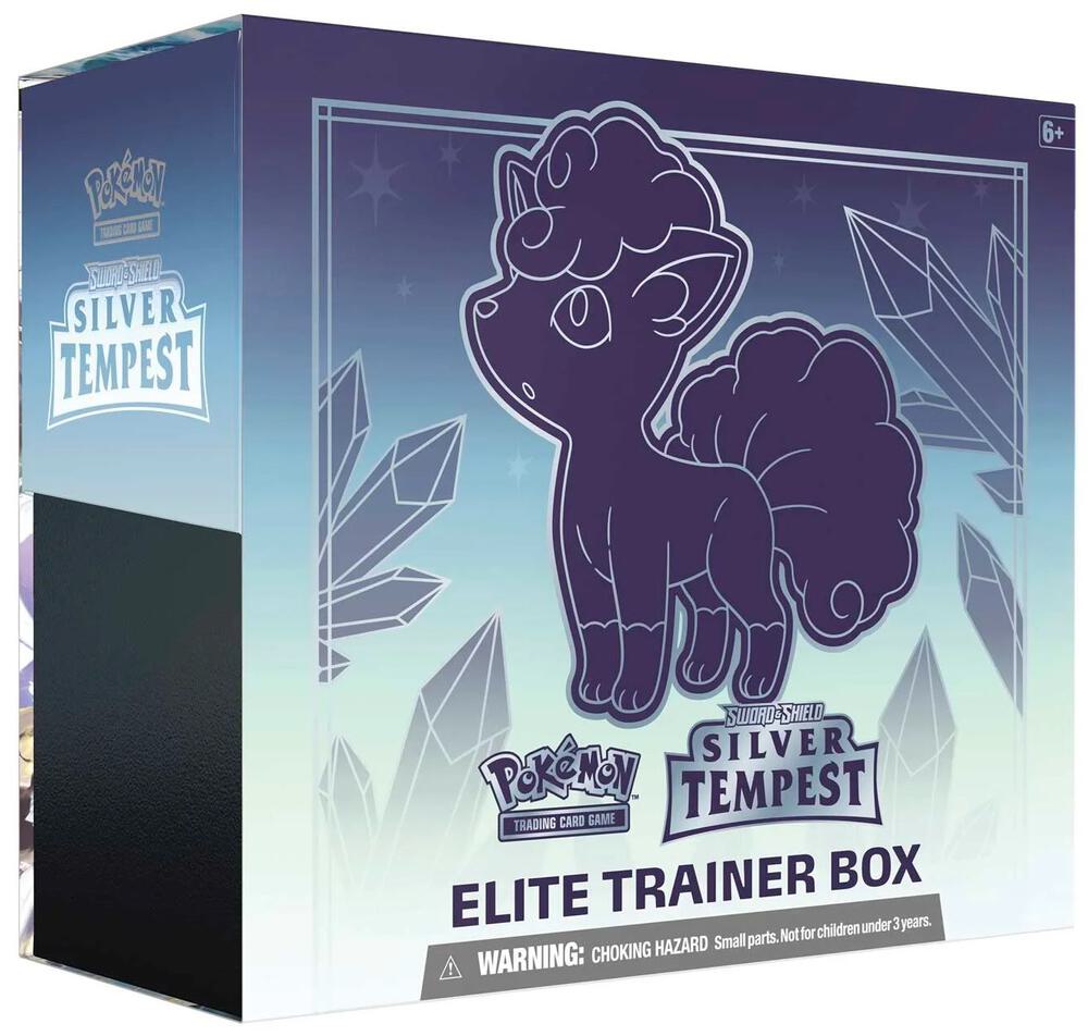Silver Tempest Elite Trainer Box - SWSH12: Silver Tempest (SWSH12) Pokémon TCG ETB Elite Trainer Box