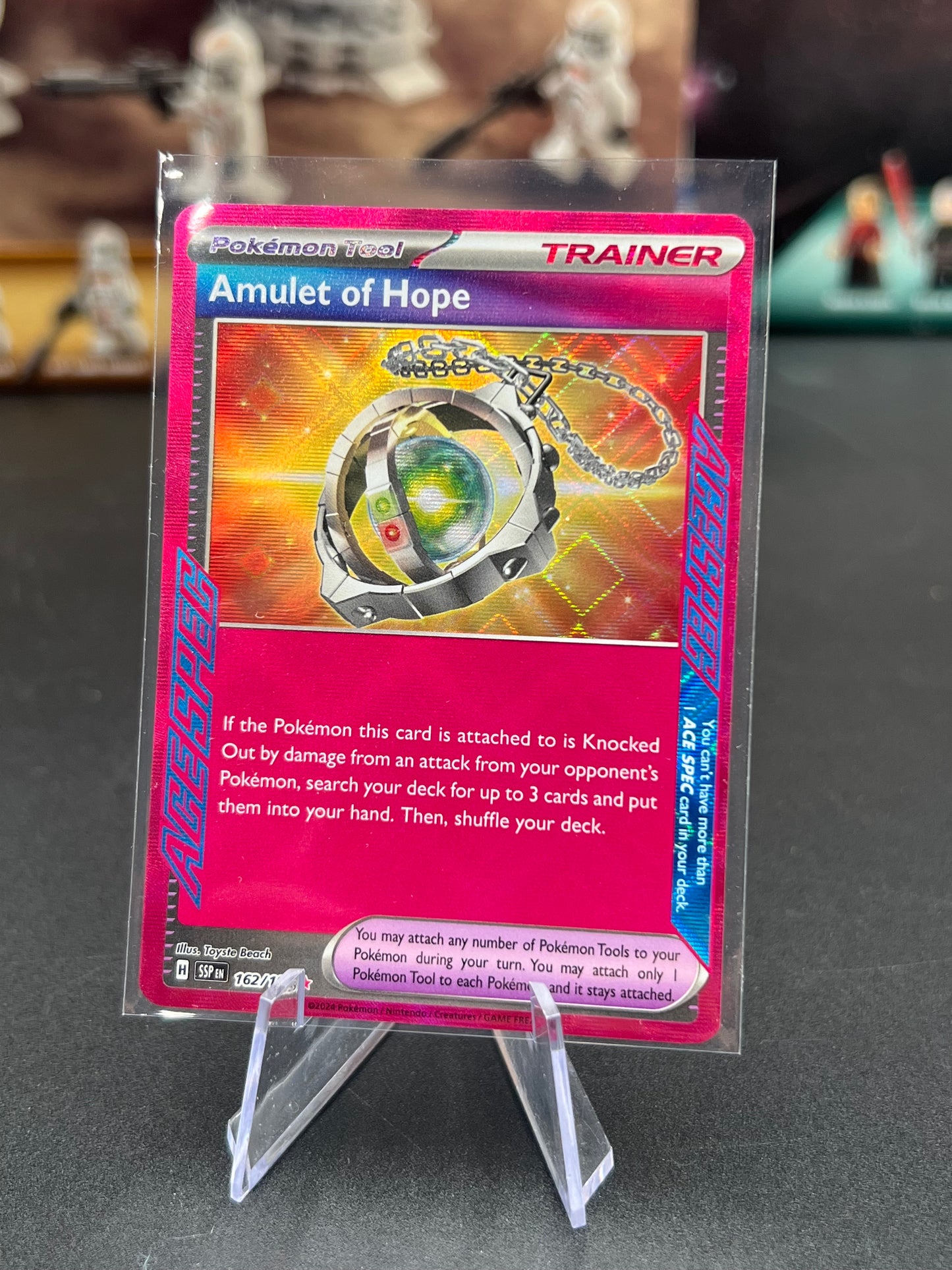 Amulet of Hope 162/191 - SV08: Surging Sparks (SSP) Pokémon TCG