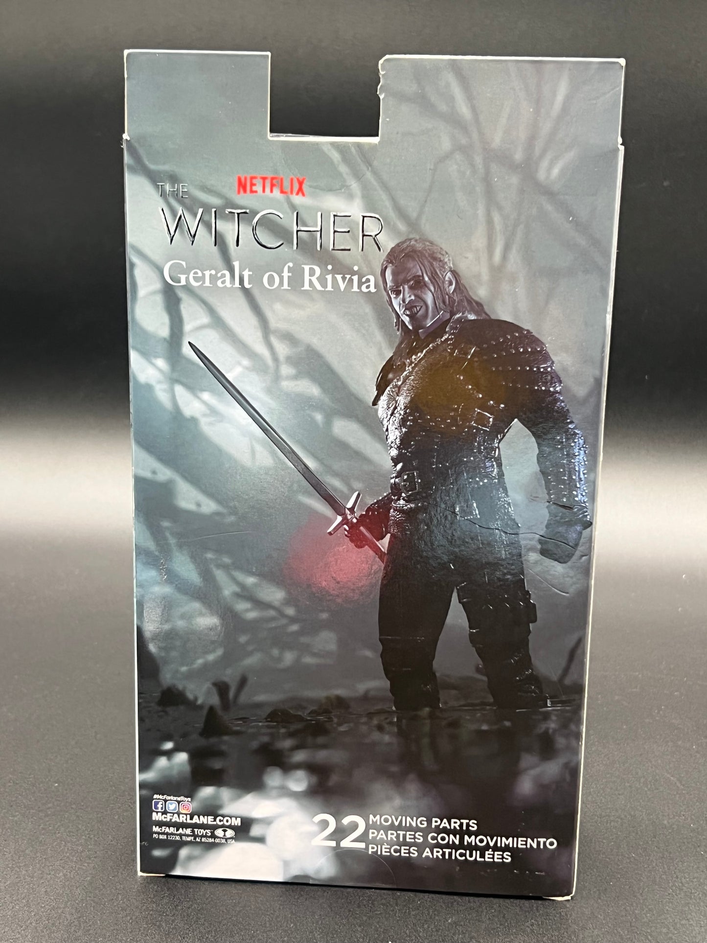 The Witcher Geralt of Rivia Witcher Mode Season 2 Netflix 7" Action Figure Toys