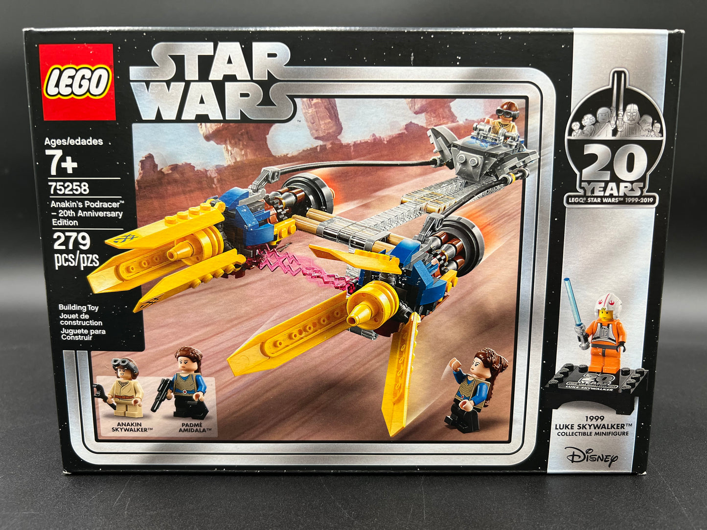 LEGO Star Wars Anakin's Podracer – 20th Anniversary Edition Item No: 75258