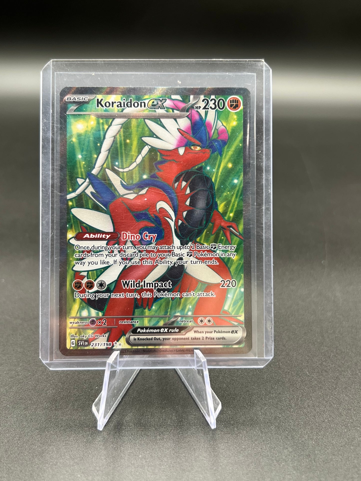 Koraidon ex - 231/198 - SV01: Scarlet & Violet Base Set (SV1) Pokémon TCG