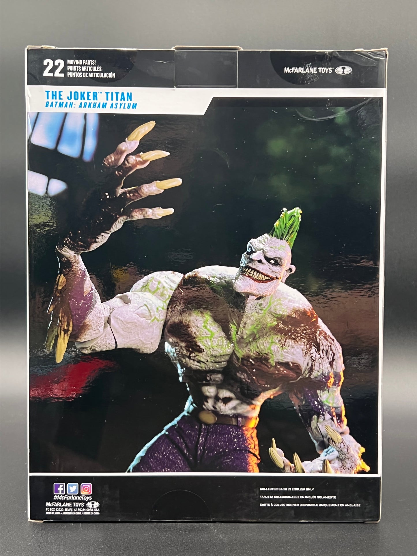 The Joker Titan DC Multiverse Batman: Arkham Asylum 11" Action Figure McFarlane