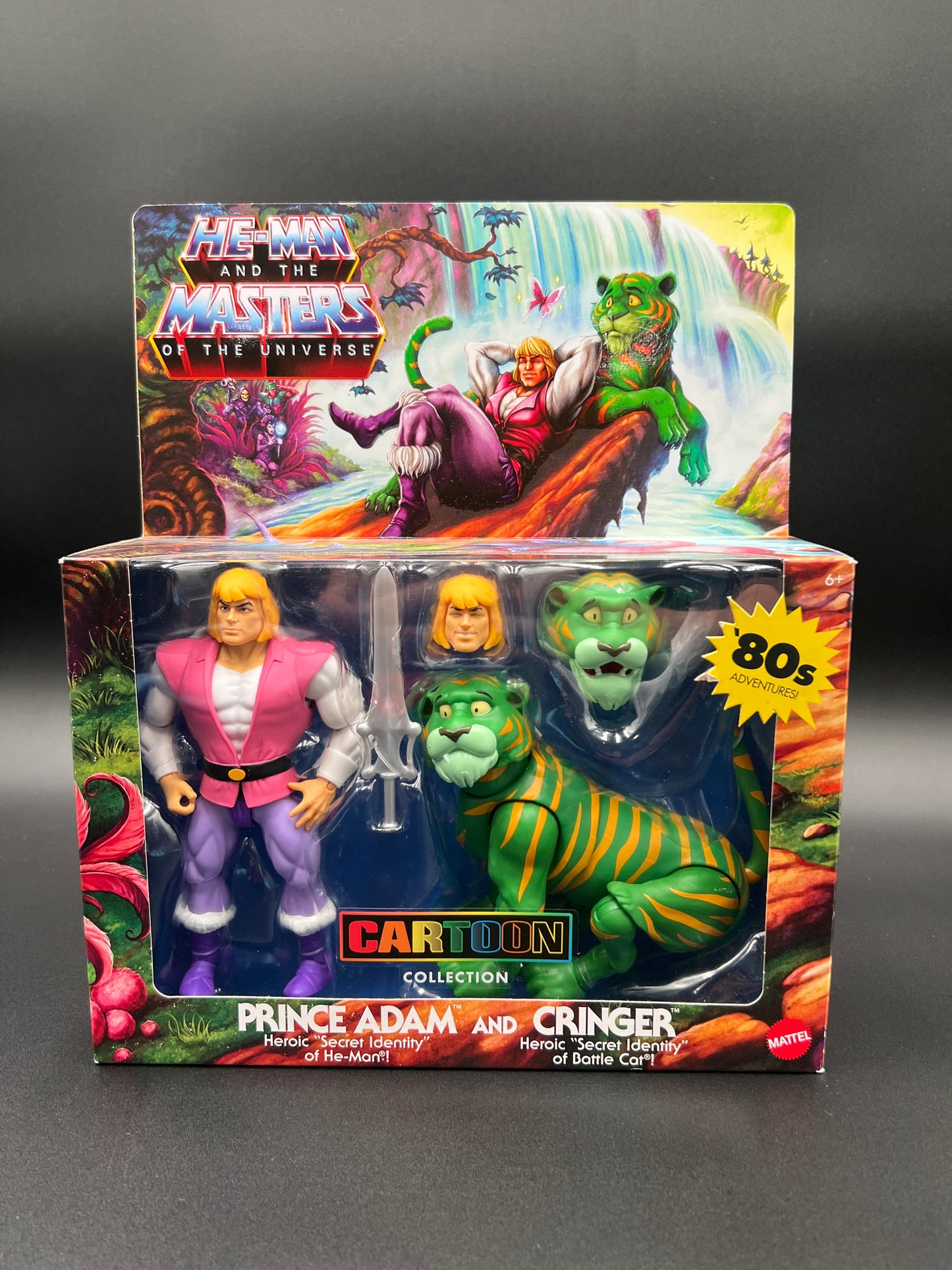 HE-MAN and the Masters of the Universe Cartoon Collection Prince Adam & Cringer