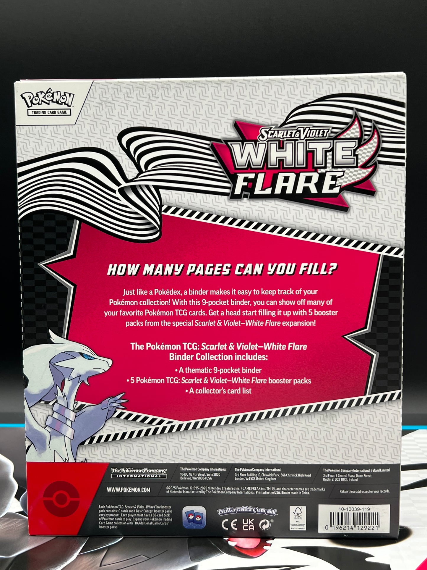 White Flare Binder Collection - SV: White Flare (WHT) Pokémon TCG