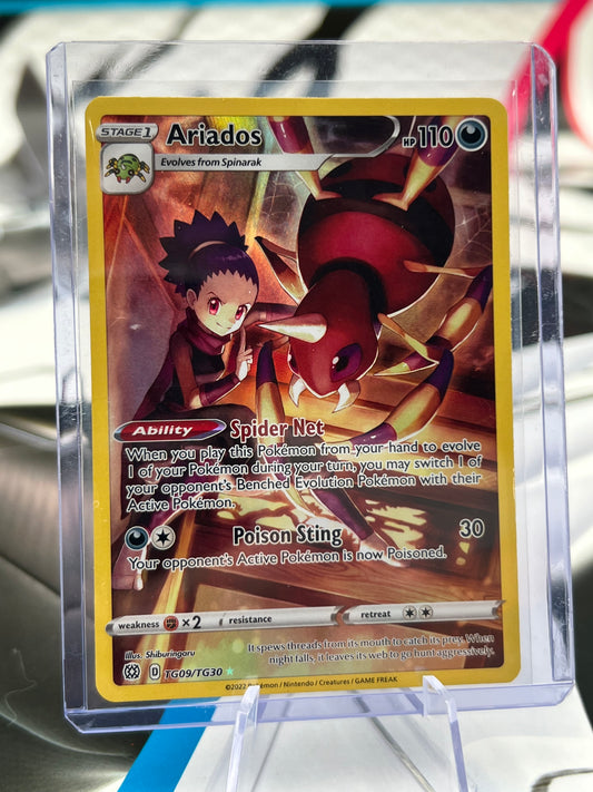 Ariados TG09/TG30 / Ultra Rare - SWSH09: Brilliant Stars Trainer Gallery (SWSH09:TG) Pokémon TCG