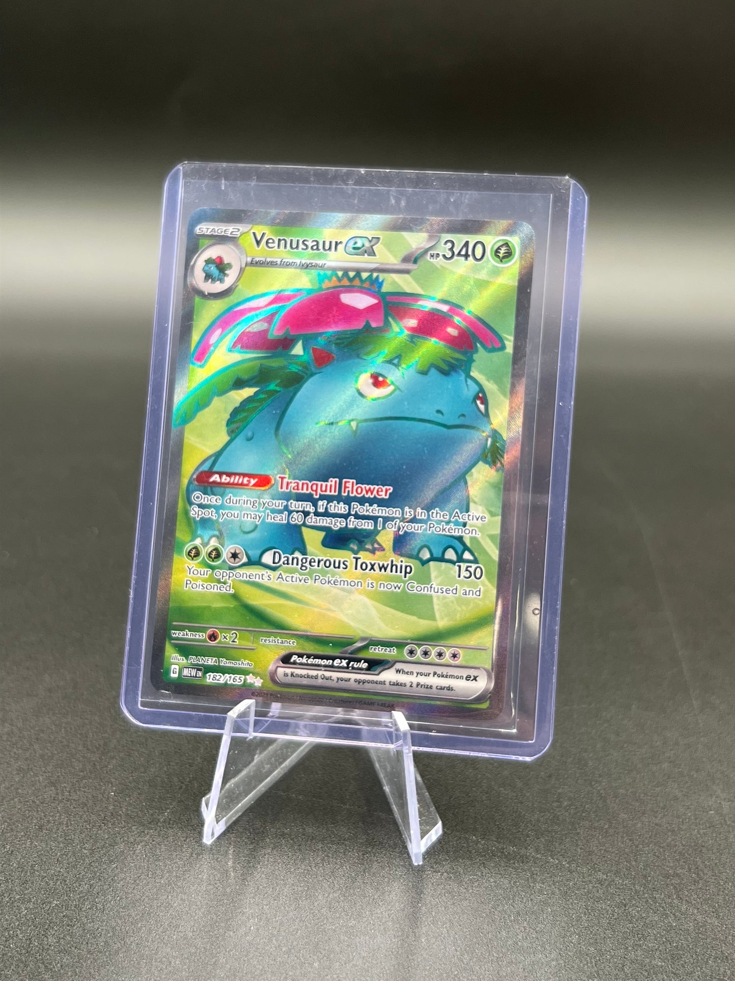 Venusaur ex - 182/165 - SV: Scarlet & Violet 151 (MEW) Pokémon TCG