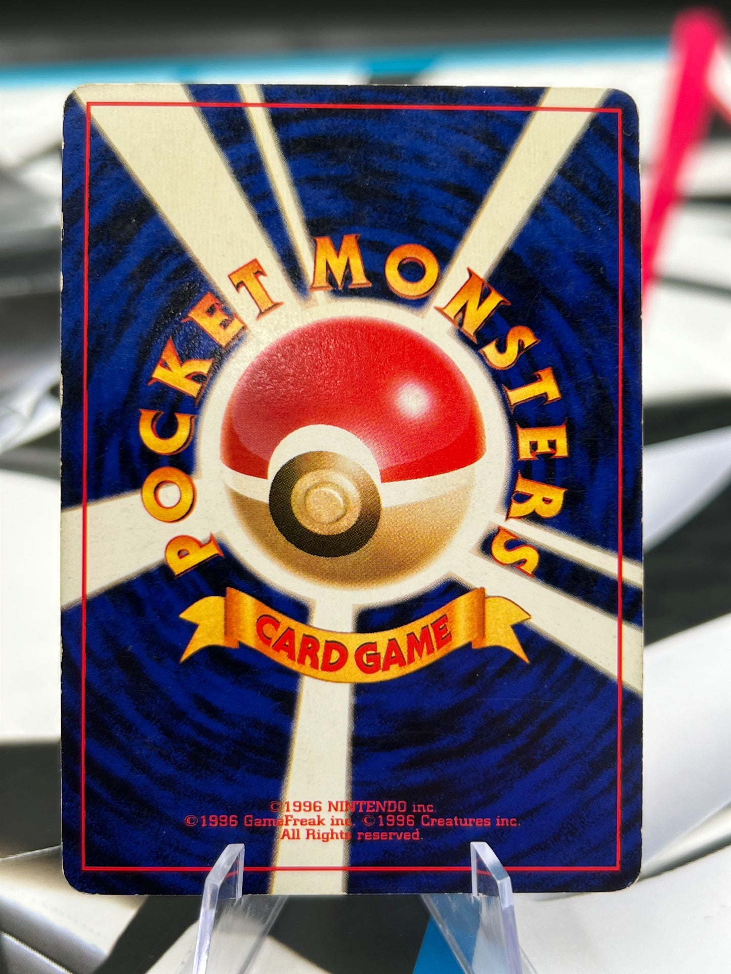 Hitmonchan Holo Rare No. 107 - Expansion Pack Japanese Pokémon TCG