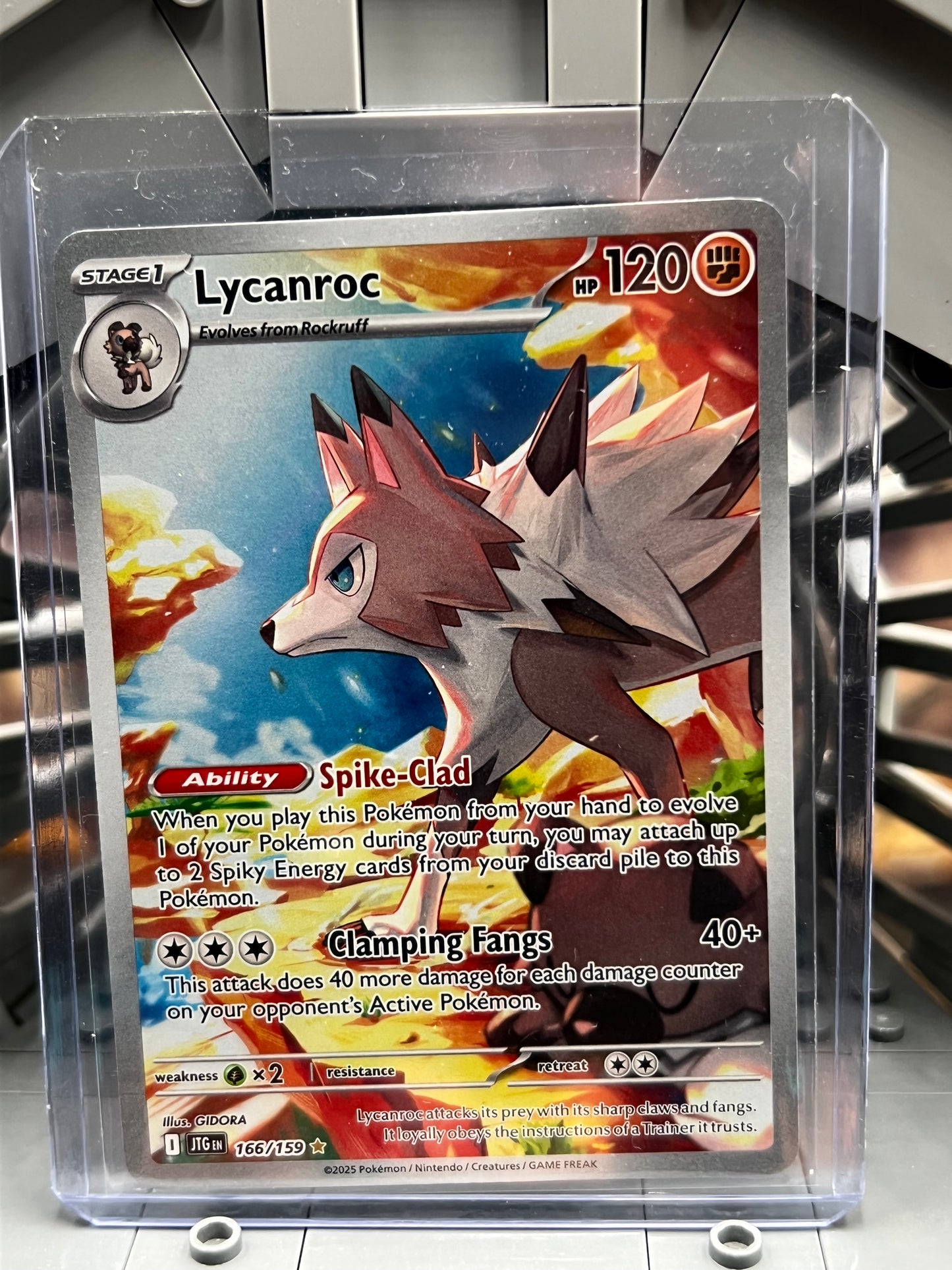 Lycanroc - 166/159 - SV09: Journey Together (JTG) Pokémon TCG