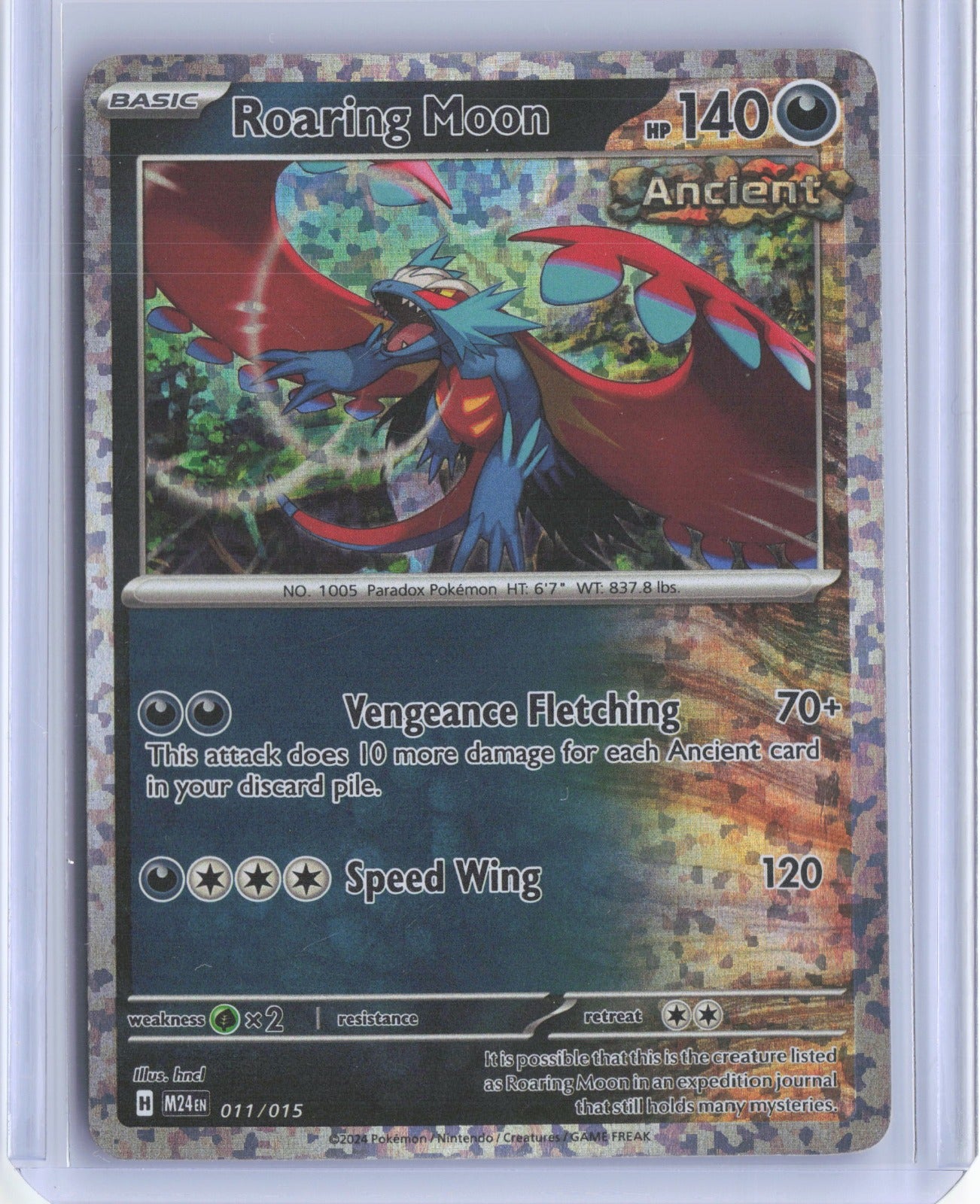 Roaring Moon Holo Promo McDonald's Promos 2024 011/015