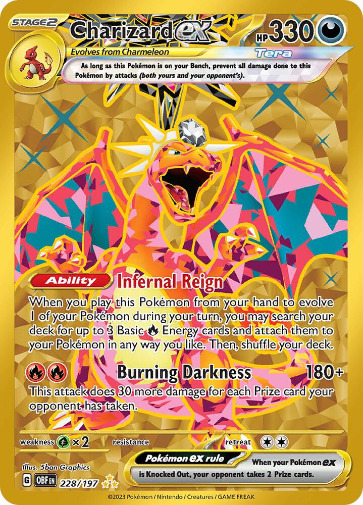 Charizard ex - 228/197 - SV03: Obsidian Flames (OBF) POKÉMON TCG