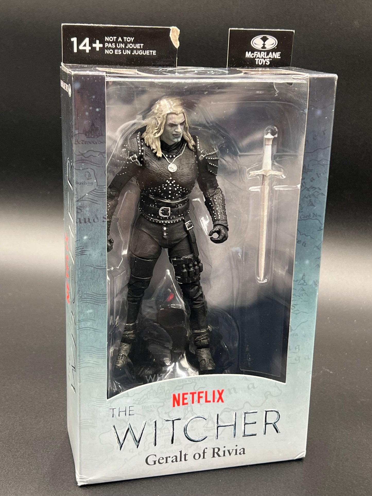 The Witcher Geralt of Rivia Witcher Mode Season 2 Netflix 7" Action Figure Toys