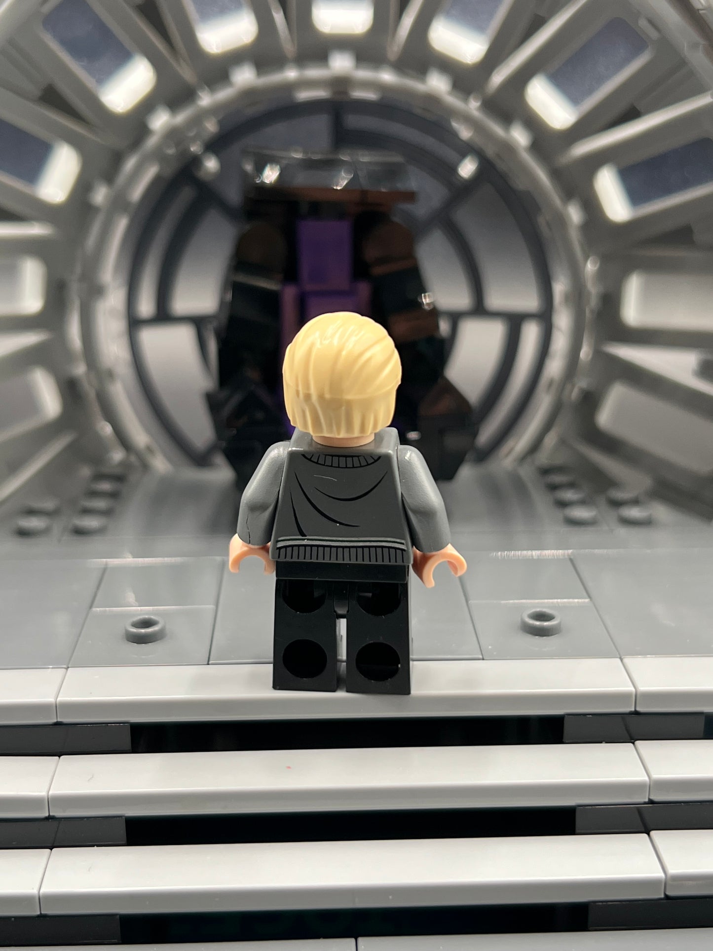 LEGO Harry Potter Draco Malfoy - Slytherin Stripe and Shield Torso, Black Legs Item No: hp115 Set 4841