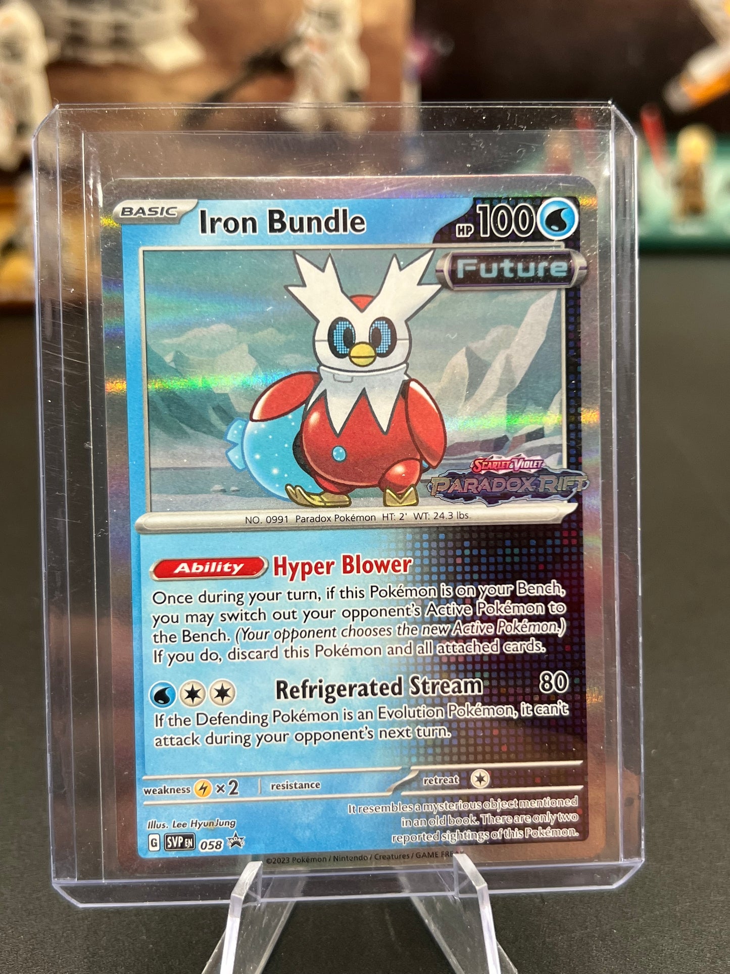 Iron Bundle - 058 (Prerelease) - SV: Scarlet & Violet Promo Cards (SVP) Pokémon TCG