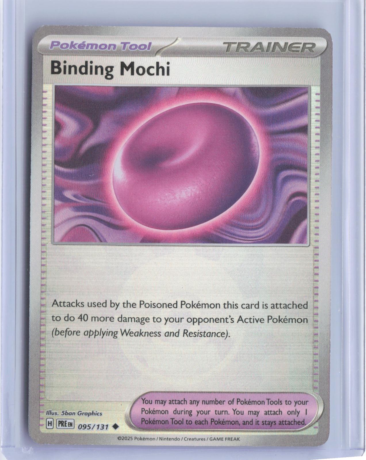 Binding Mochi (Poke Ball Pattern) 095/131 Prismatic Evolutions Pokemon Card