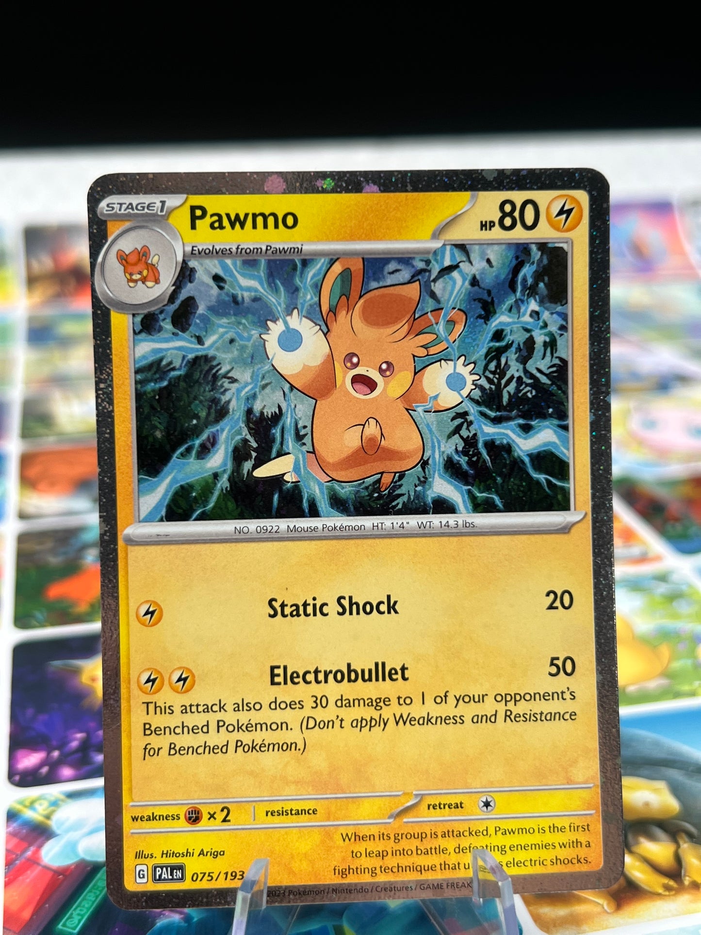 Pawmo 075/193 (Cosmo Foil) - Miscellaneous Cards & Products (MCAP) Pokémon Card TCG