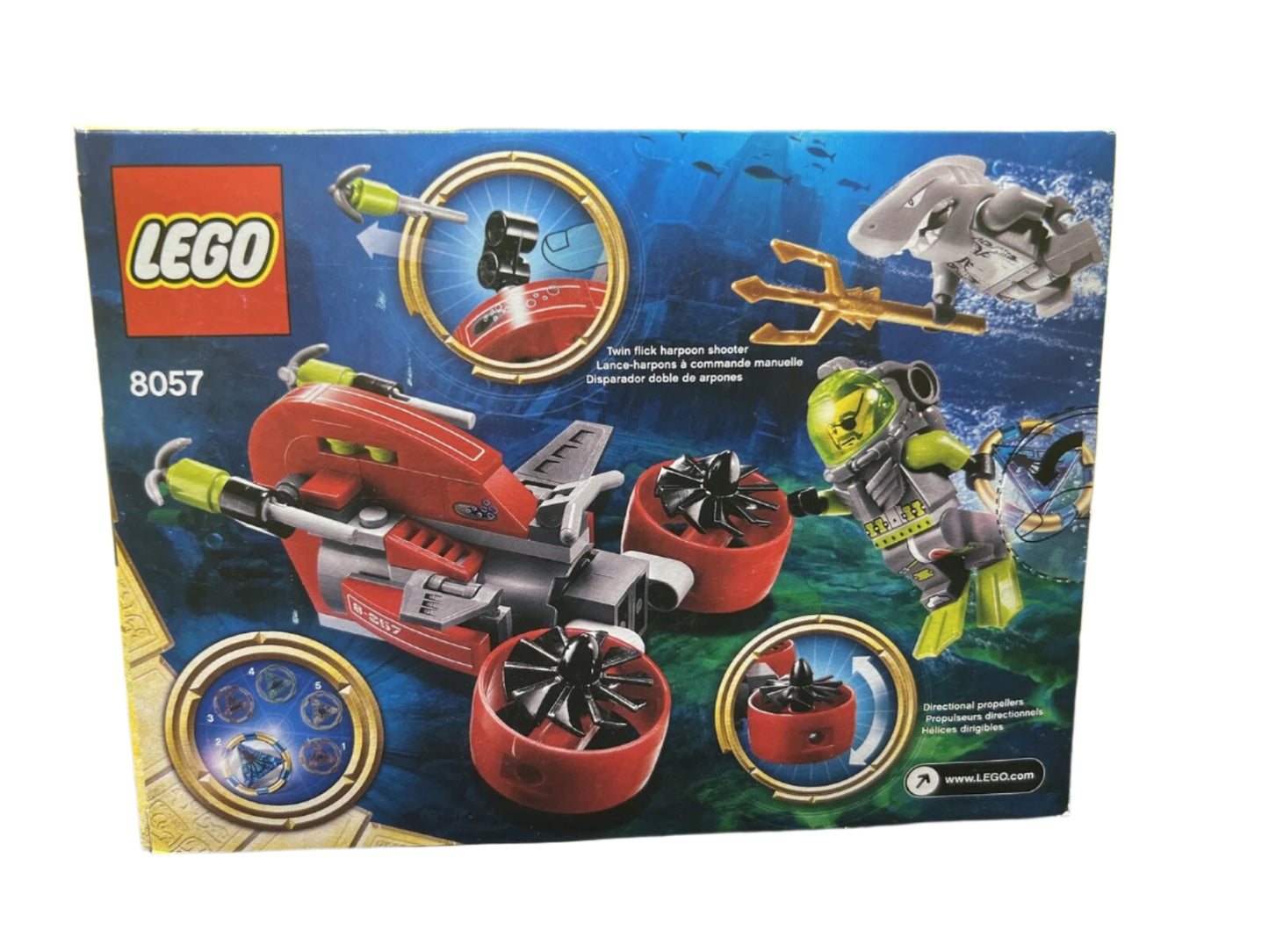 LEGO Atlantis: Wreck Raider (8057)