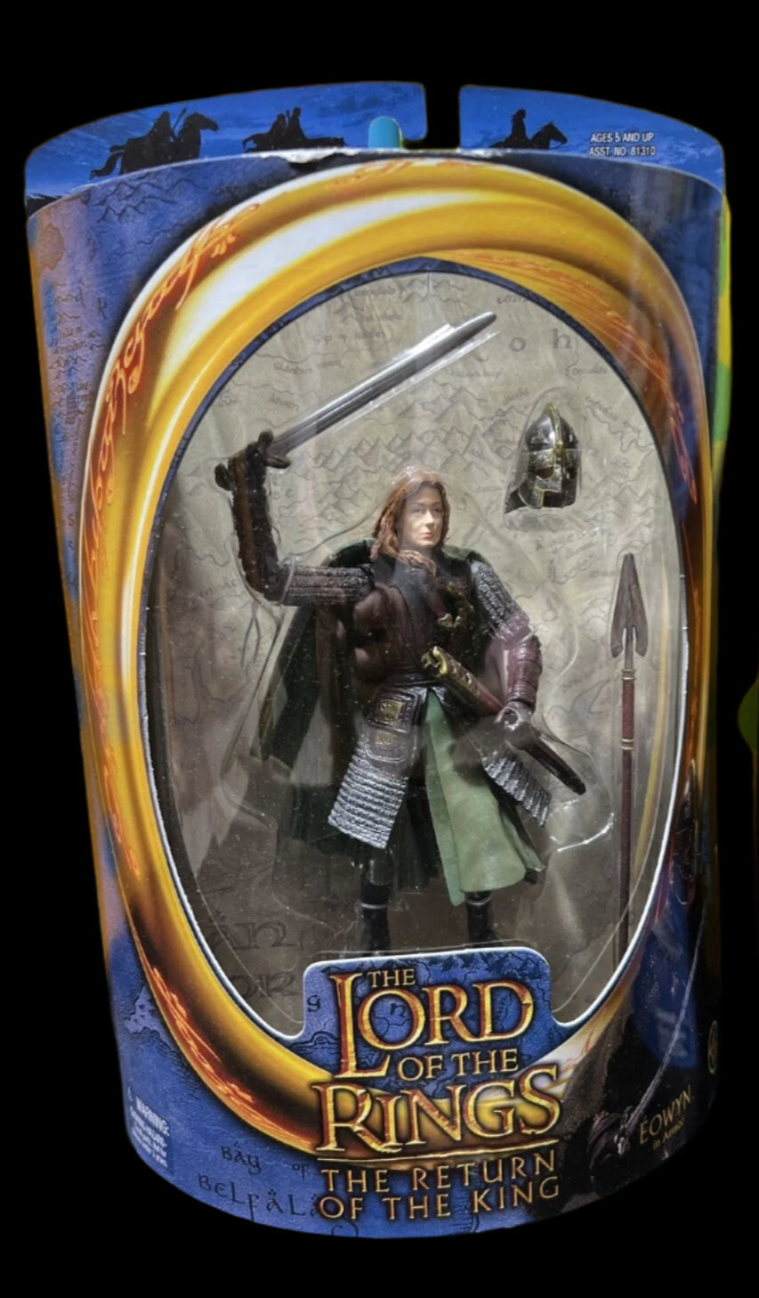Toy Biz Lord of the Rings Return of the King Eowyn in Armor Figure New LOTR 2003