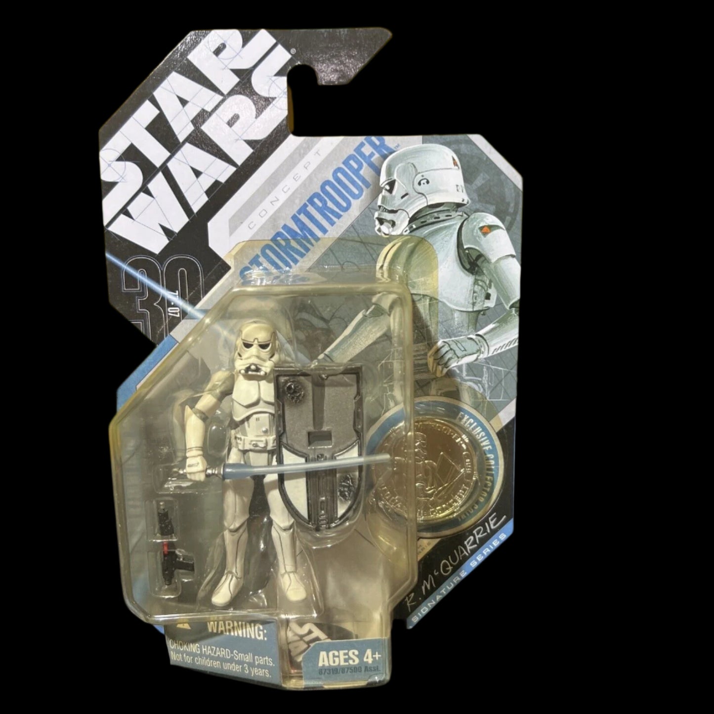 Star Wars Concept STORMTROOPER 09 McQuarrie Signature Coin 30th Anniversary