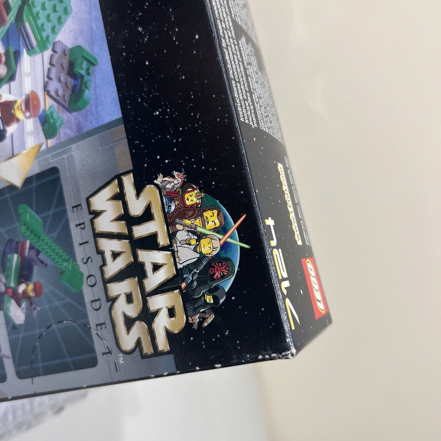 Lego Star Wars #7124 Flash Speeder 105 pcs. 2000 NIB Sealed Episode 1 Vintage