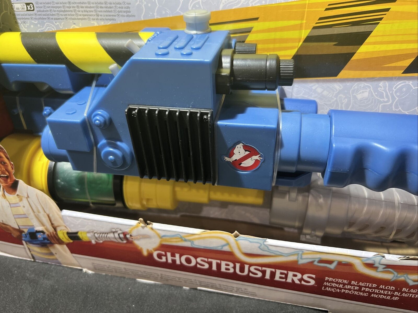 Hasbro Ghostbusters Proton Blaster M.O.D. Custom Kit with Lights And Sound New