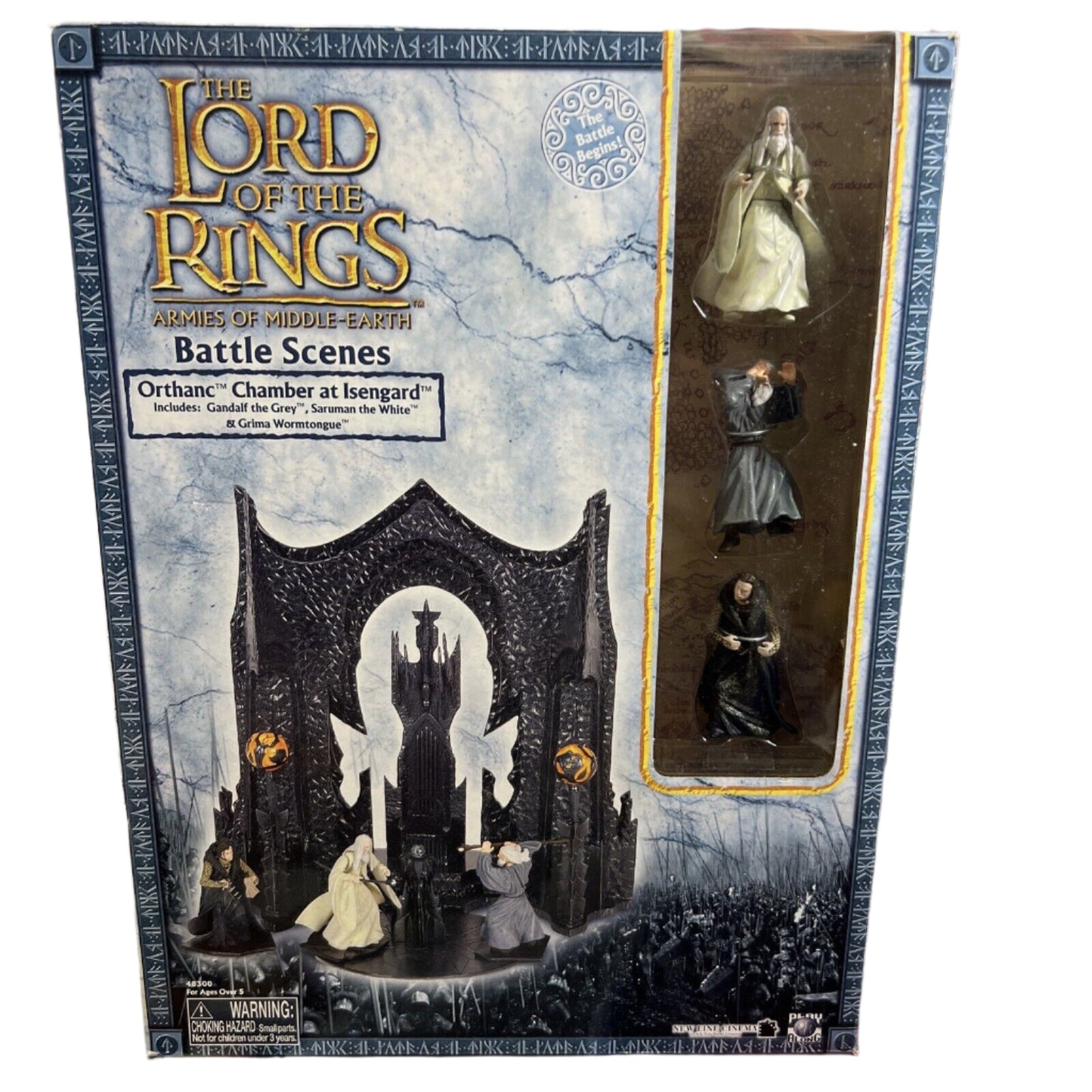 Lord Of Rings Armies Of Middle Earth Orthanc Chamber At Isengard Playset