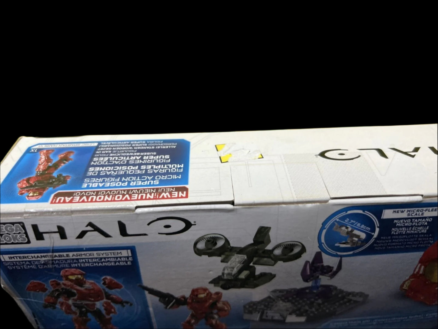 Mega Bloks Halo Micro-Fleet Hornet Set 97224 Super Poseable Micro Figure NIP