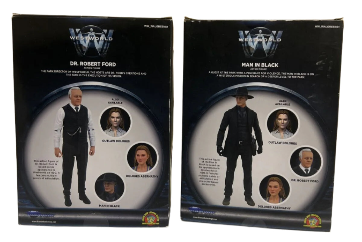 Westworld Dr. Robert Ford Action Figure Diamond Select Toys Anthony Hopkins NEW