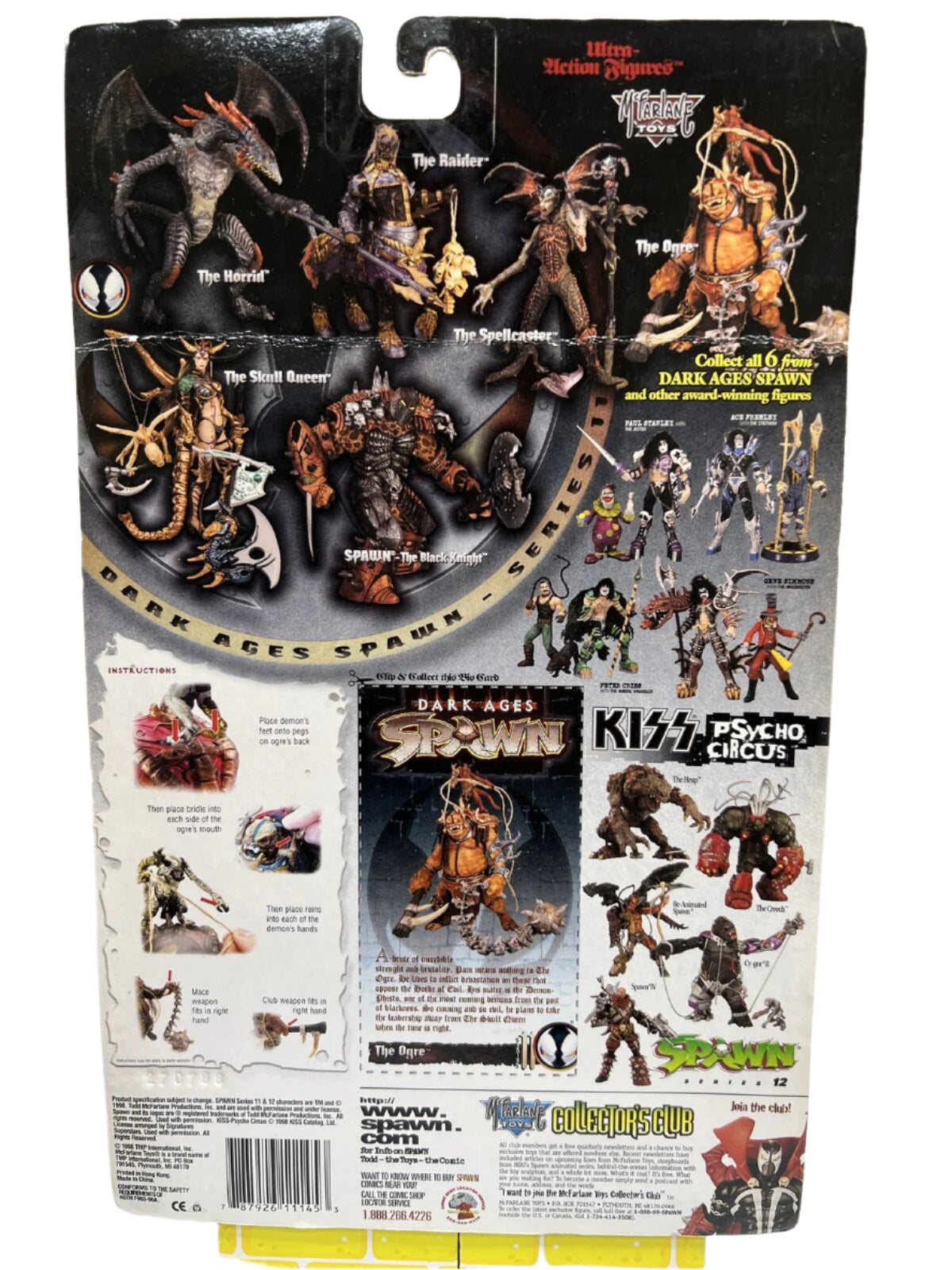 NEW Vintage Dark Ages Spawn The Ogre Ultra Action Figure 1998 McFarlane Toys