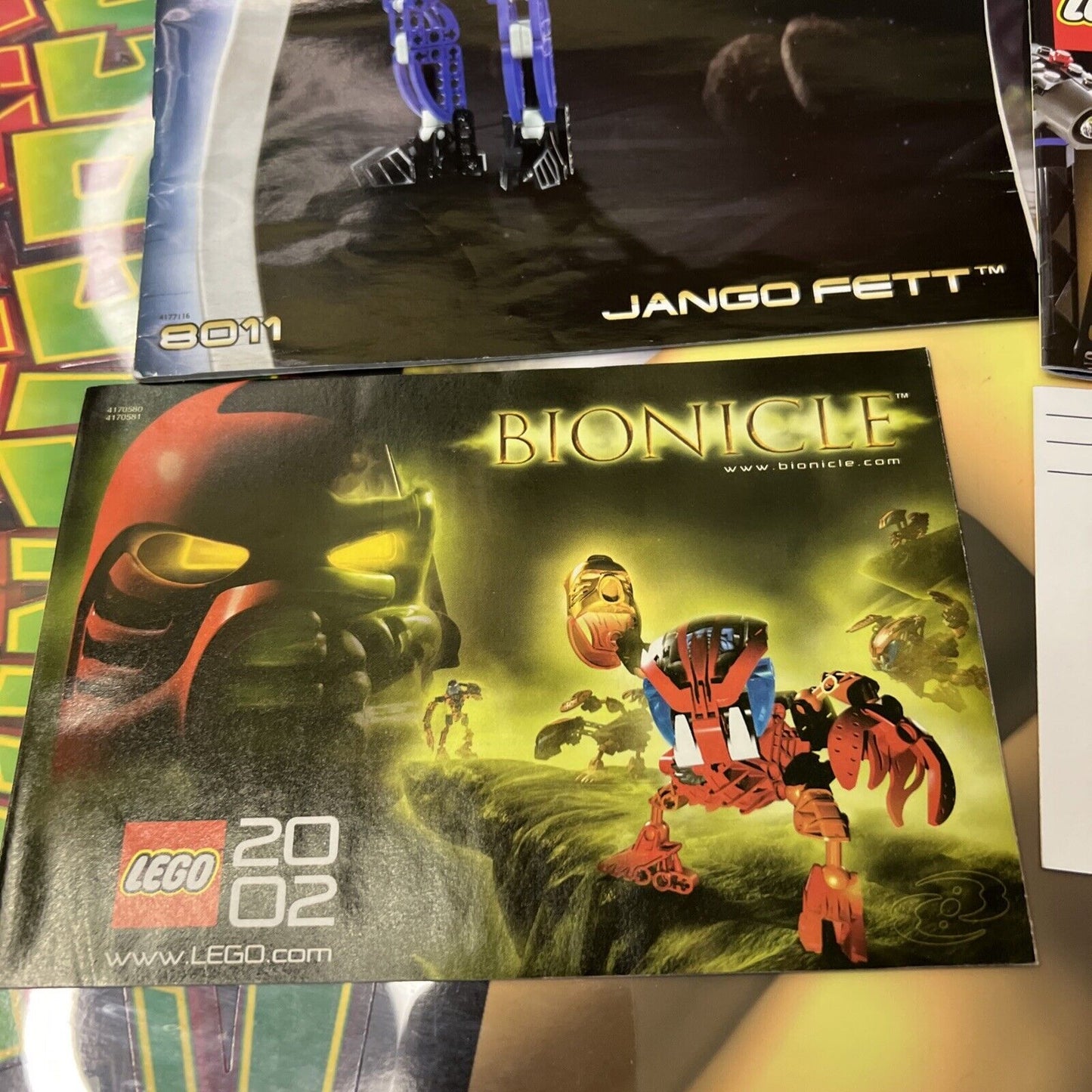 Lego Star Wars Jango Fett (8011) With Box Manual And Inserts!