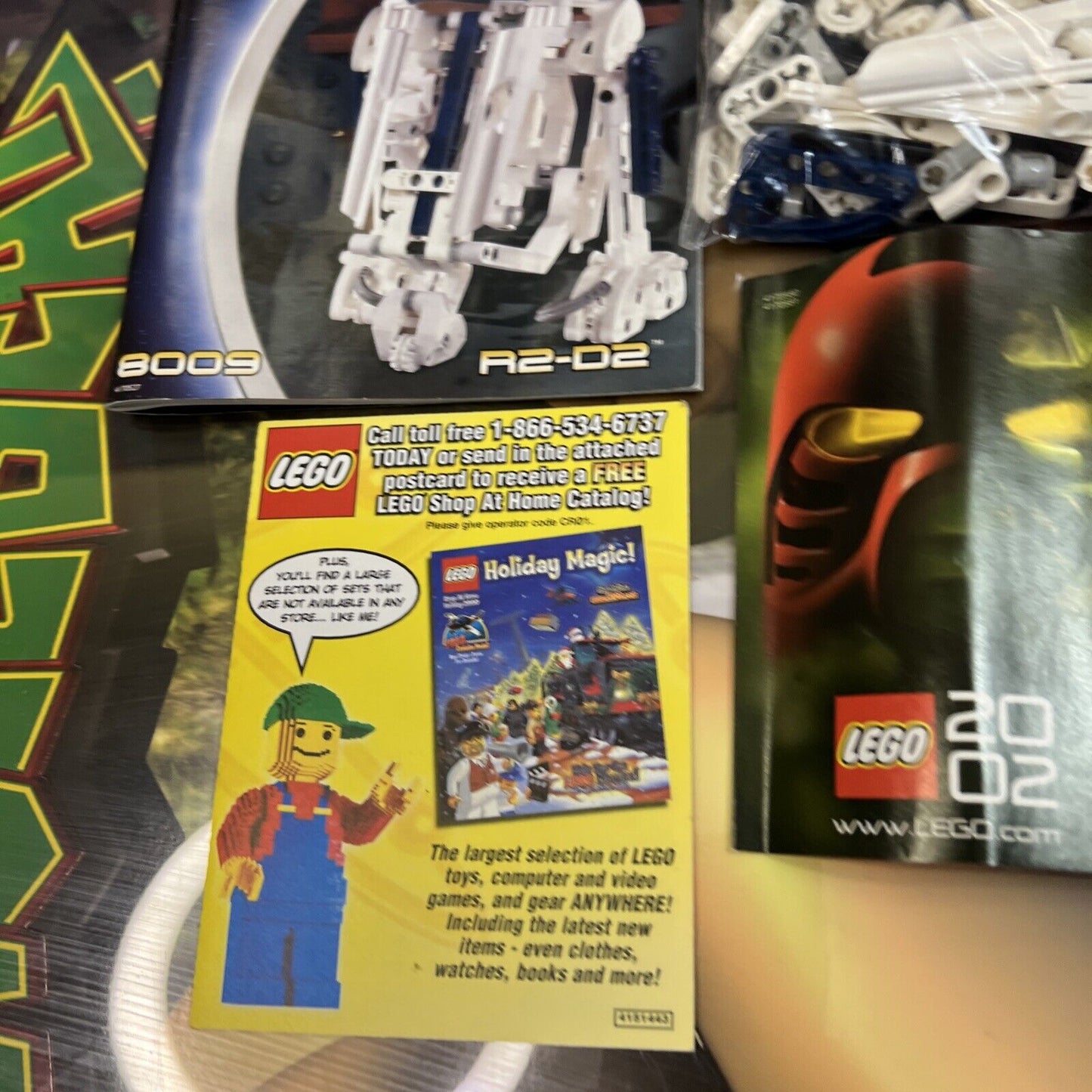 LEGO Star Wars: R2-D2 (8009) WITH MANUAL BOX AND INSERTS