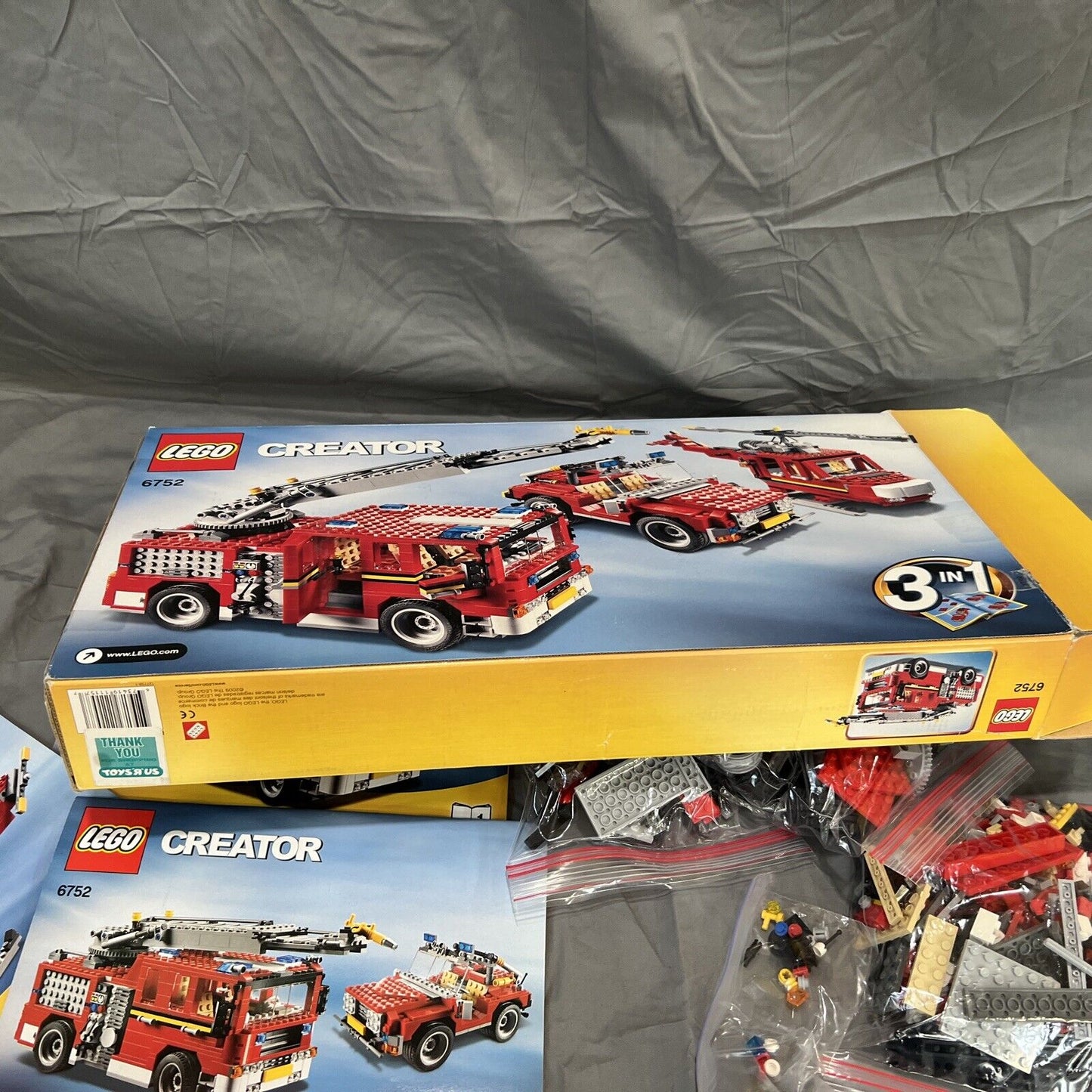 LEGO CREATOR: Fire Rescue (6752) Complete in box Used