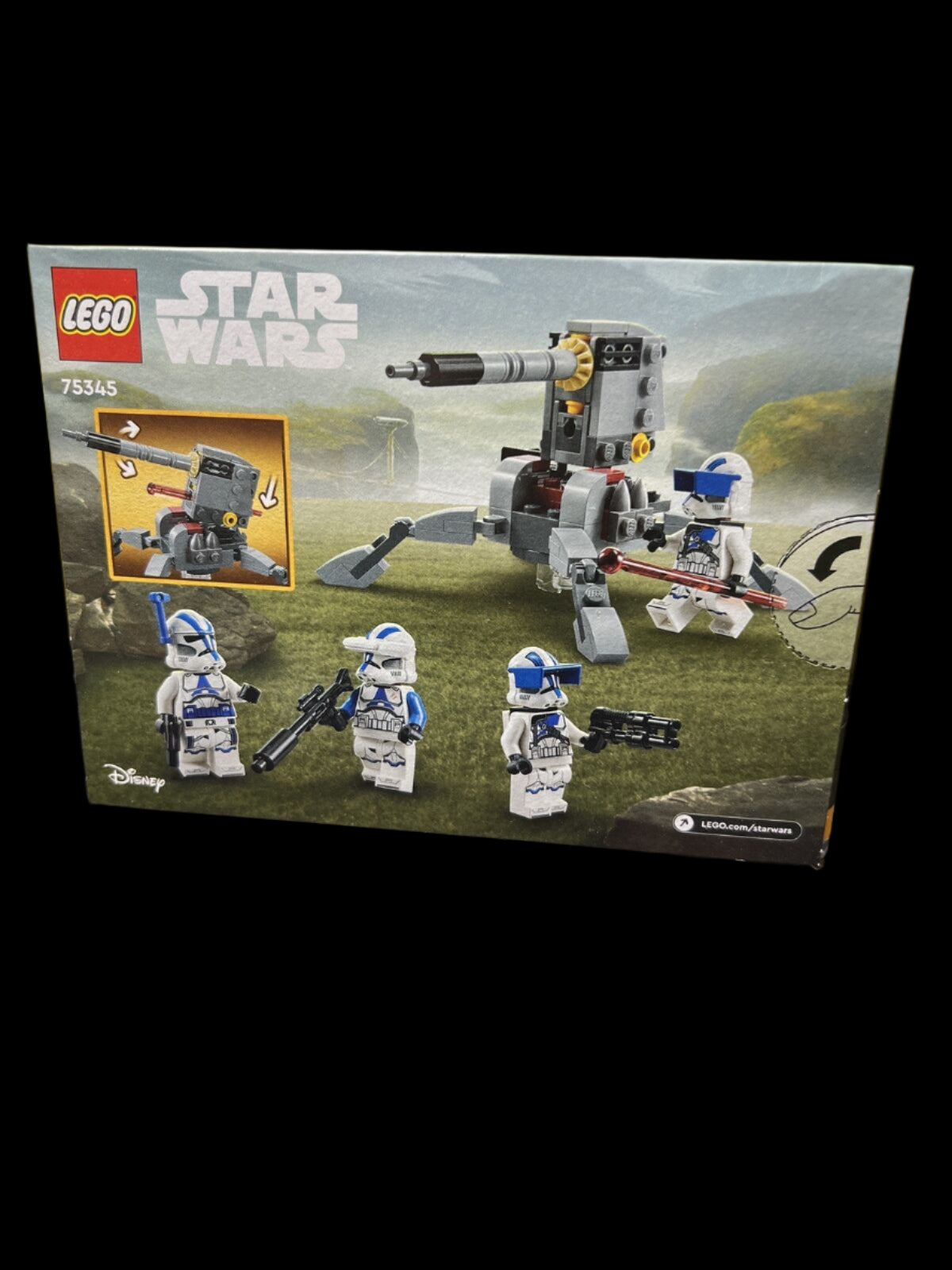 LEGO Star Wars: 501st Clone Troopers Battle Pack (75345)
