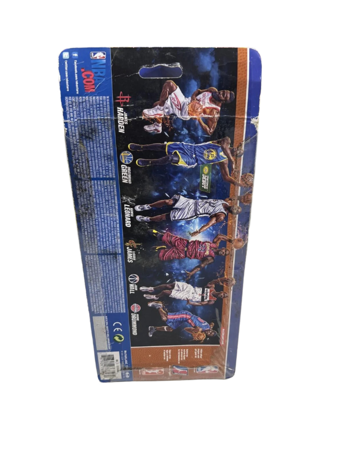 McFarlane Toys 2017 Andre Drummond Detroit Pistons NBA 31 Figure NEW In Box