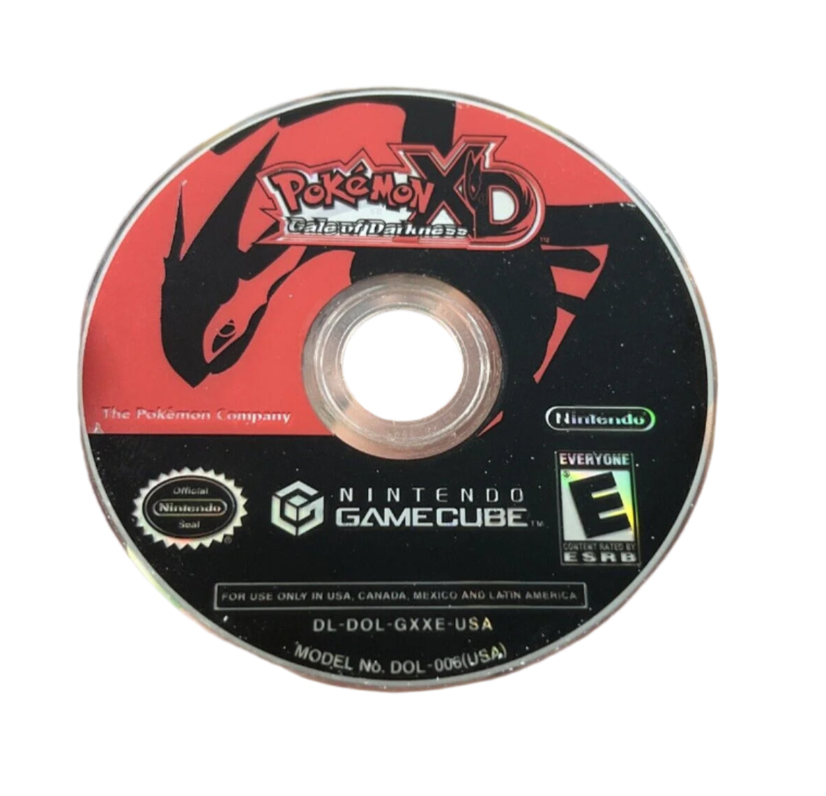 Pokemon XD: Gale of Darkness (Nintendo GameCube, 2005) Disc Case And Manual Book