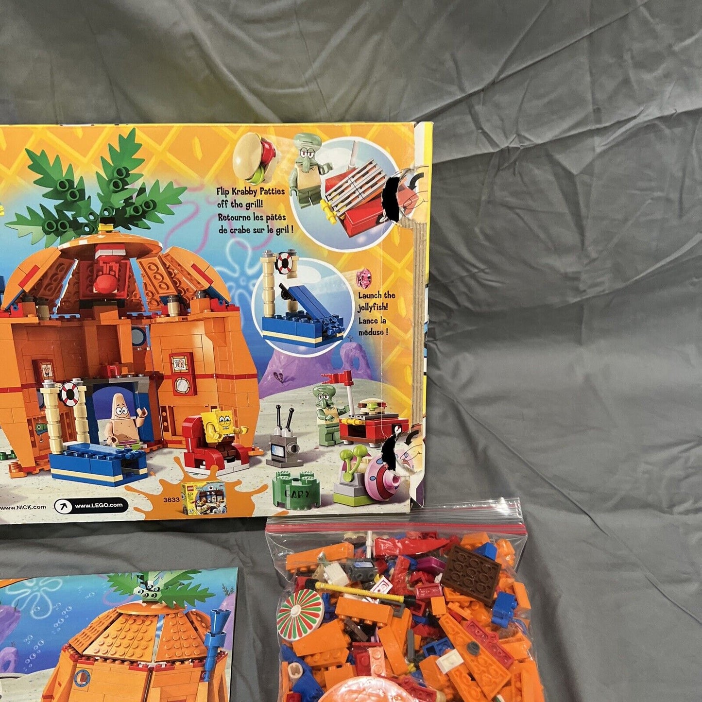 LEGO SpongeBob SquarePants: Good Neighbours at Bikini Bottom (3834) Complete in box Used